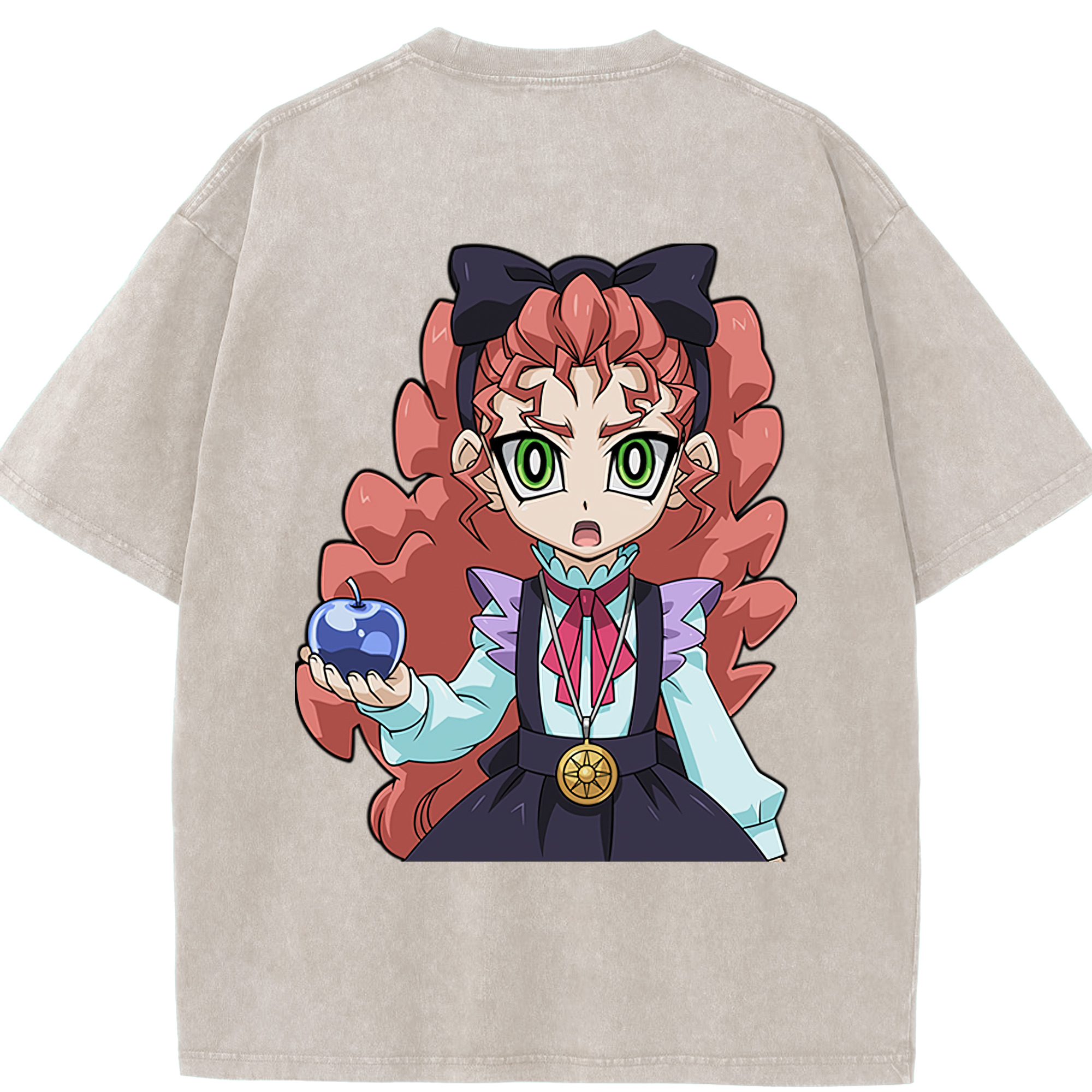 （画像用） 遊☆戯☆王 Yu-Gi-Oh! 綿100% ヴィンテージ風 半袖Tシャツ（背面プリント）