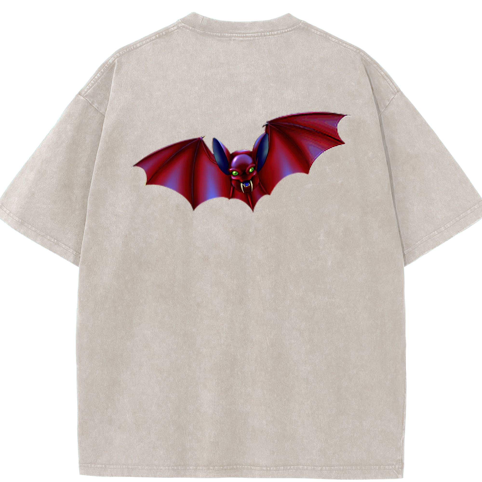 （画像用） 遊☆戯☆王 Yu-Gi-Oh! 綿100% ヴィンテージ風 半袖Tシャツ（背面プリント）