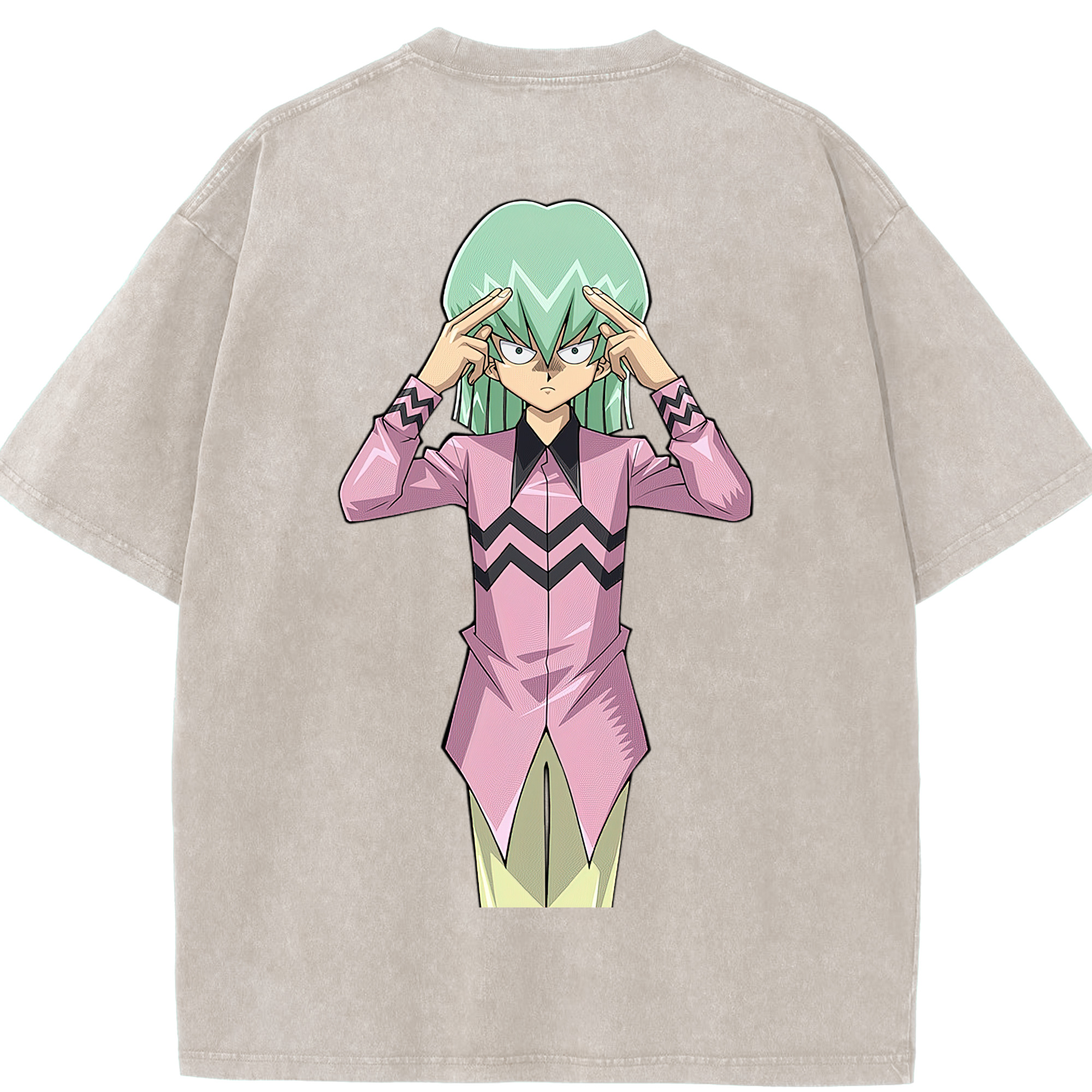 （画像用） 遊☆戯☆王 Yu-Gi-Oh! 綿100% ヴィンテージ風 半袖Tシャツ（背面プリント）