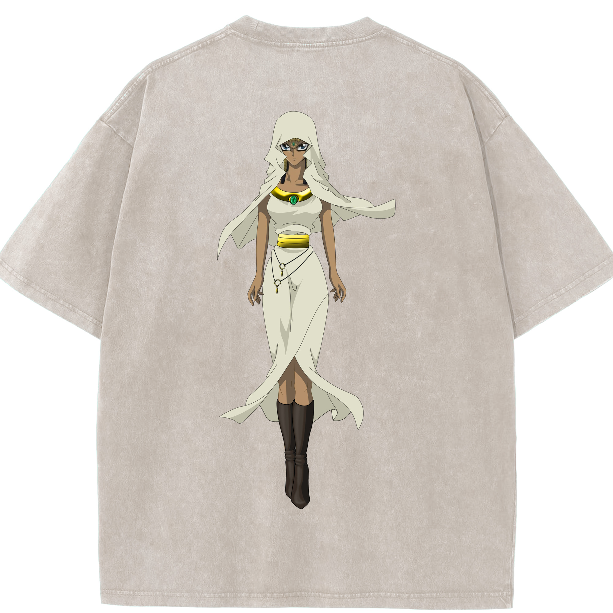 （画像用） 遊☆戯☆王 Yu-Gi-Oh! 綿100% ヴィンテージ風 半袖Tシャツ（背面プリント）