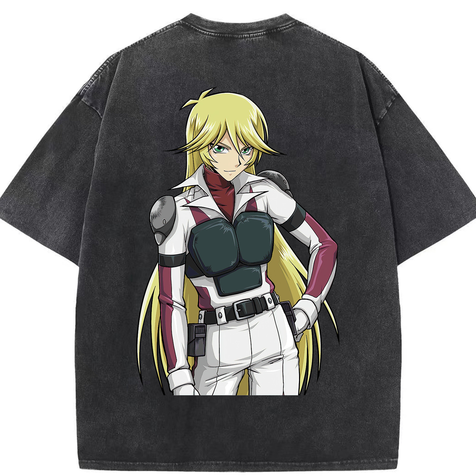 （画像用） 遊☆戯☆王 Yu-Gi-Oh! 綿100% ヴィンテージ風 半袖Tシャツ（背面プリント）
