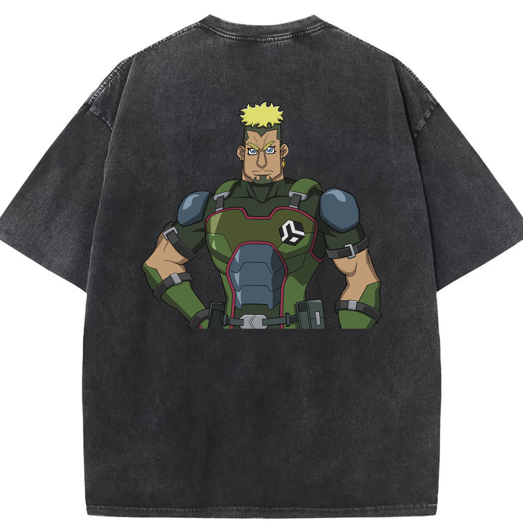 （画像用） 遊☆戯☆王 Yu-Gi-Oh! 綿100% ヴィンテージ風 半袖Tシャツ（背面プリント）