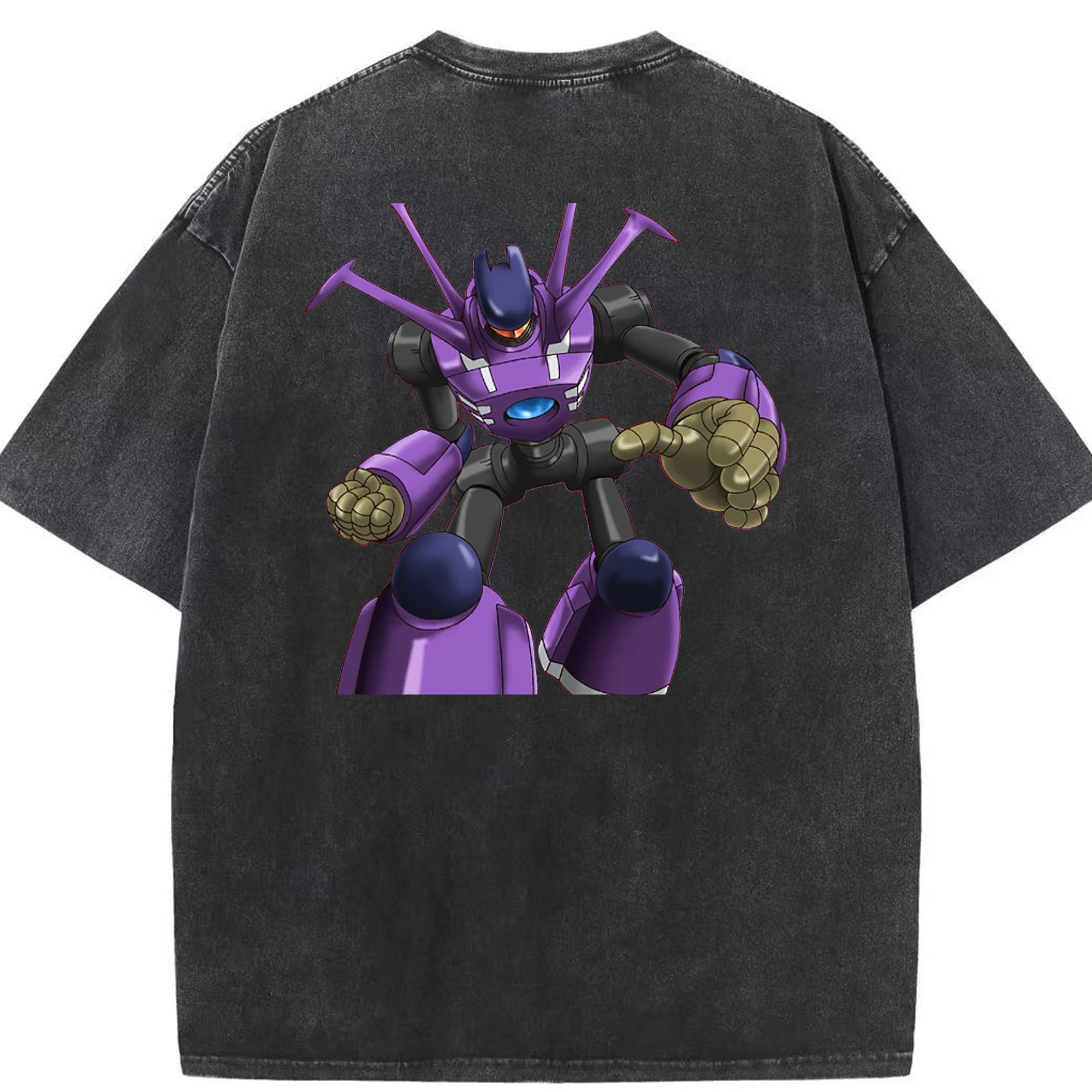 （画像用） 遊☆戯☆王 Yu-Gi-Oh! 綿100% ヴィンテージ風 半袖Tシャツ（背面プリント）