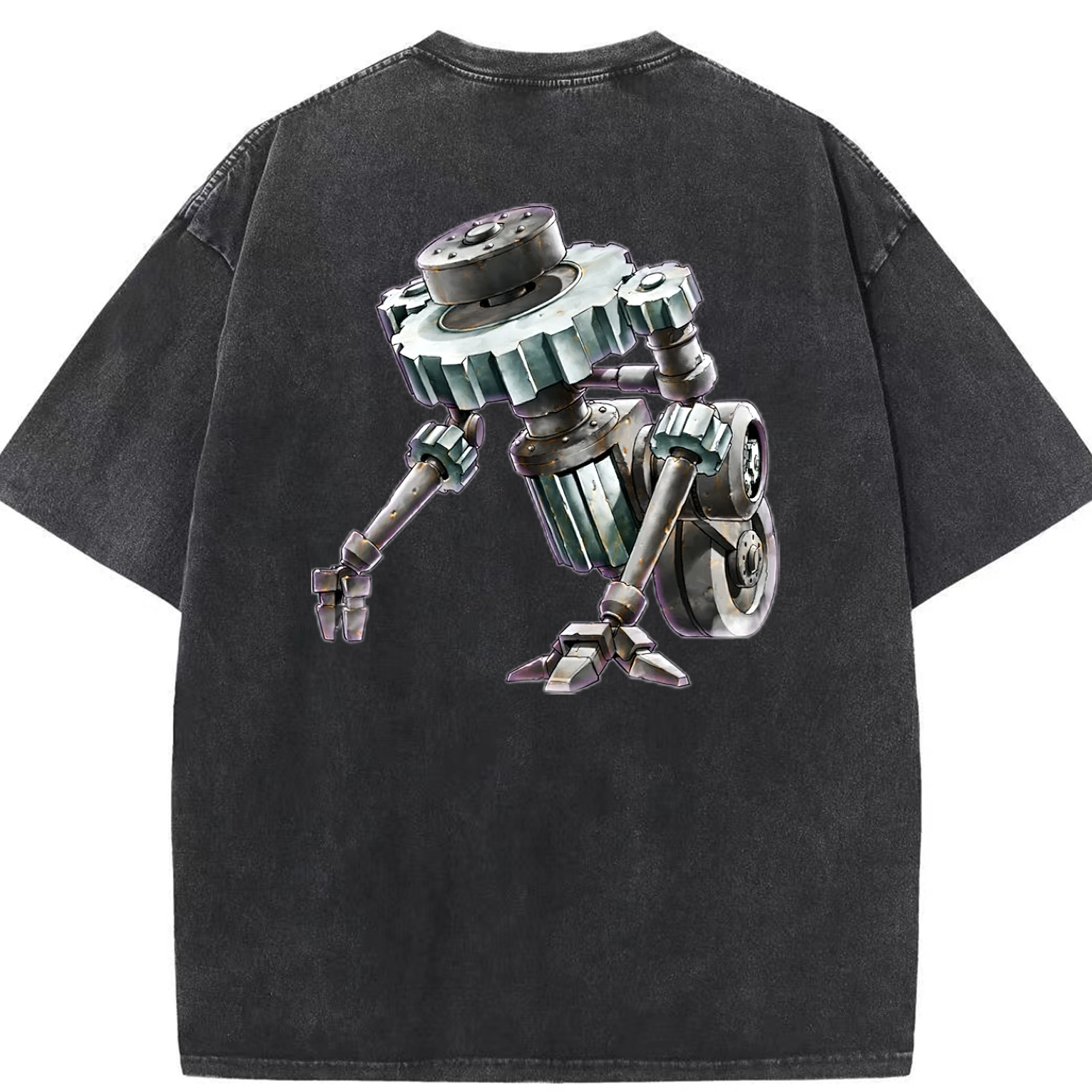 （画像用） 遊☆戯☆王 Yu-Gi-Oh! 綿100% ヴィンテージ風 半袖Tシャツ（背面プリント）