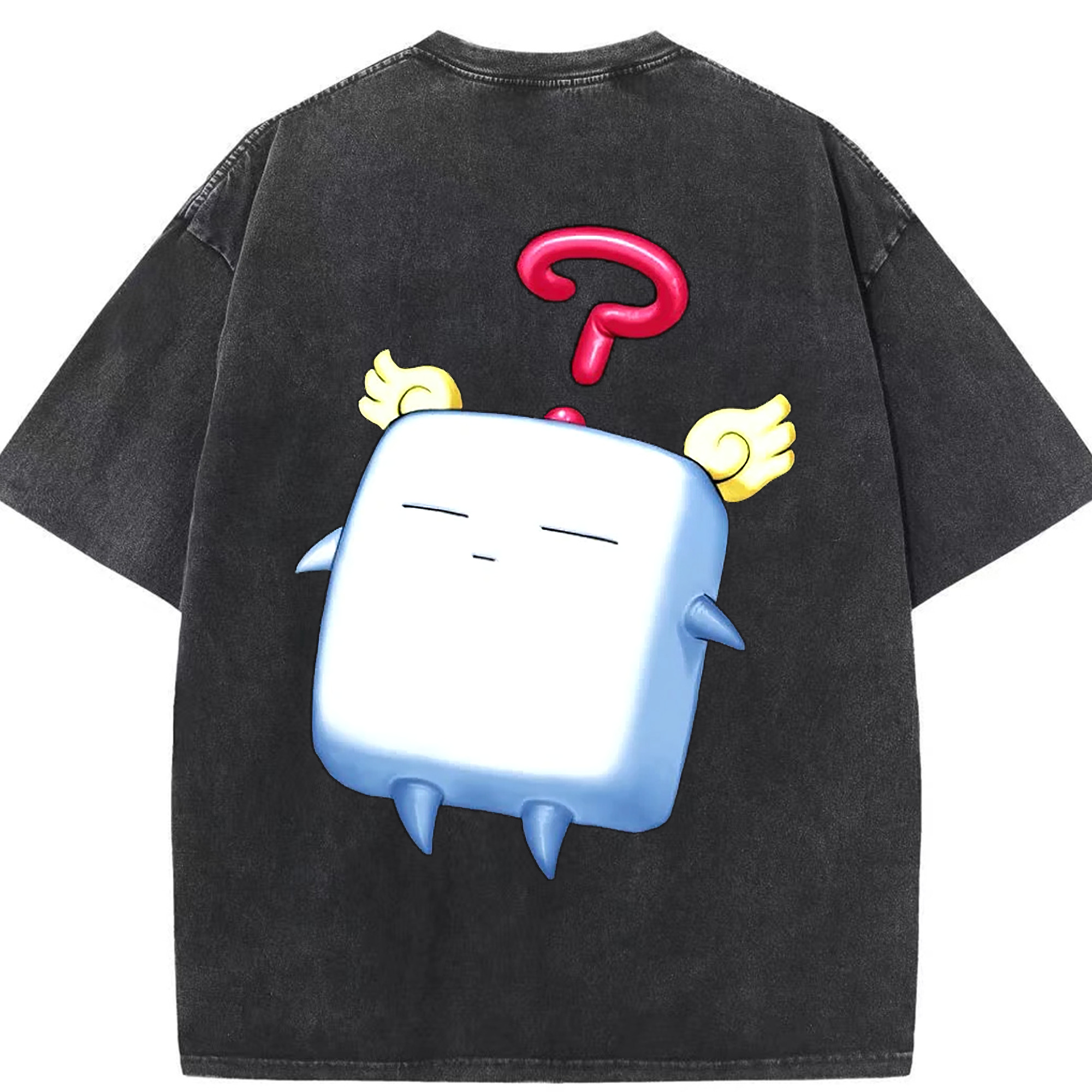 （画像用） 遊☆戯☆王 Yu-Gi-Oh! 綿100% ヴィンテージ風 半袖Tシャツ（背面プリント）