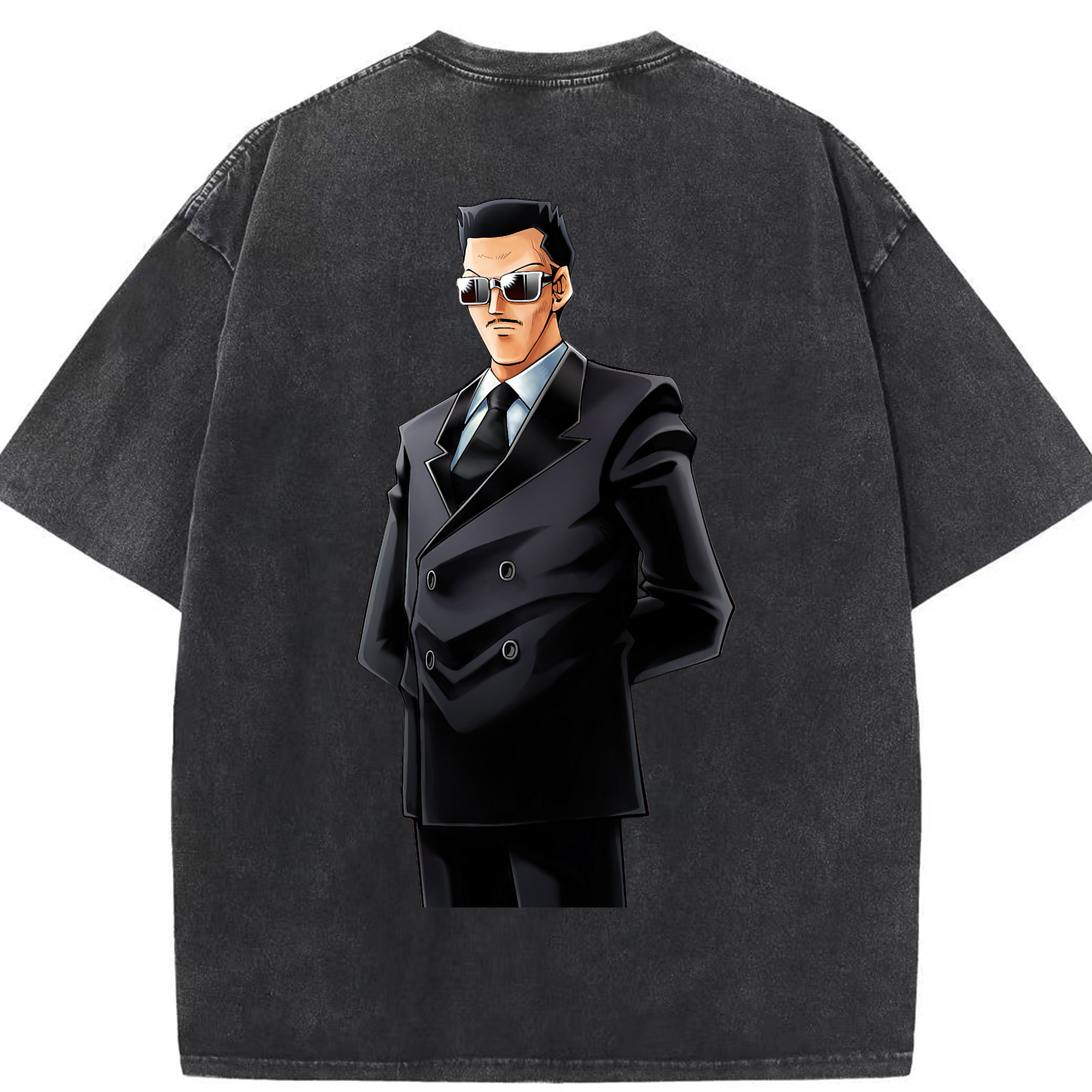 （画像用） 遊☆戯☆王 Yu-Gi-Oh! 綿100% ヴィンテージ風 半袖Tシャツ（背面プリント）