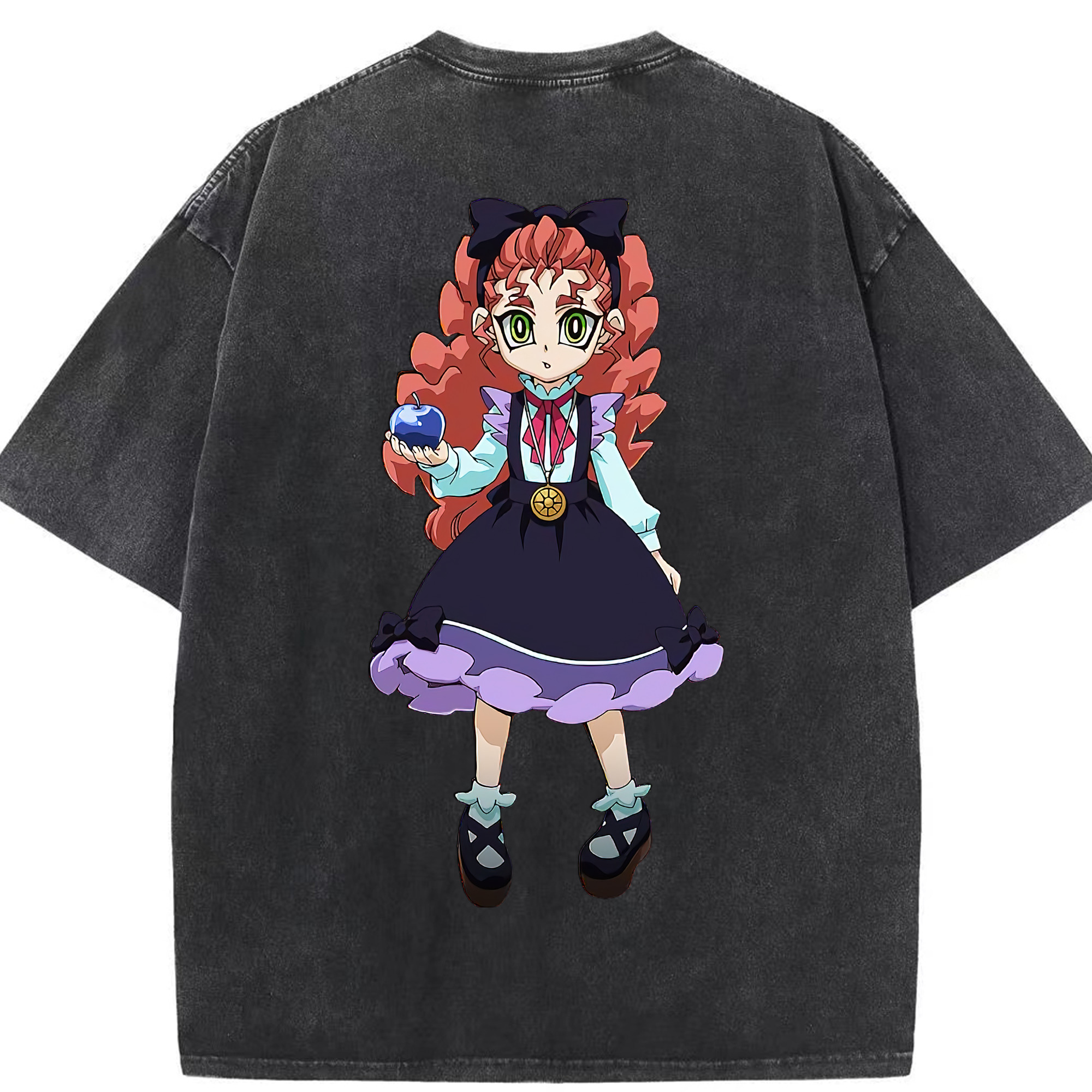 （画像用） 遊☆戯☆王 Yu-Gi-Oh! 綿100% ヴィンテージ風 半袖Tシャツ（背面プリント）