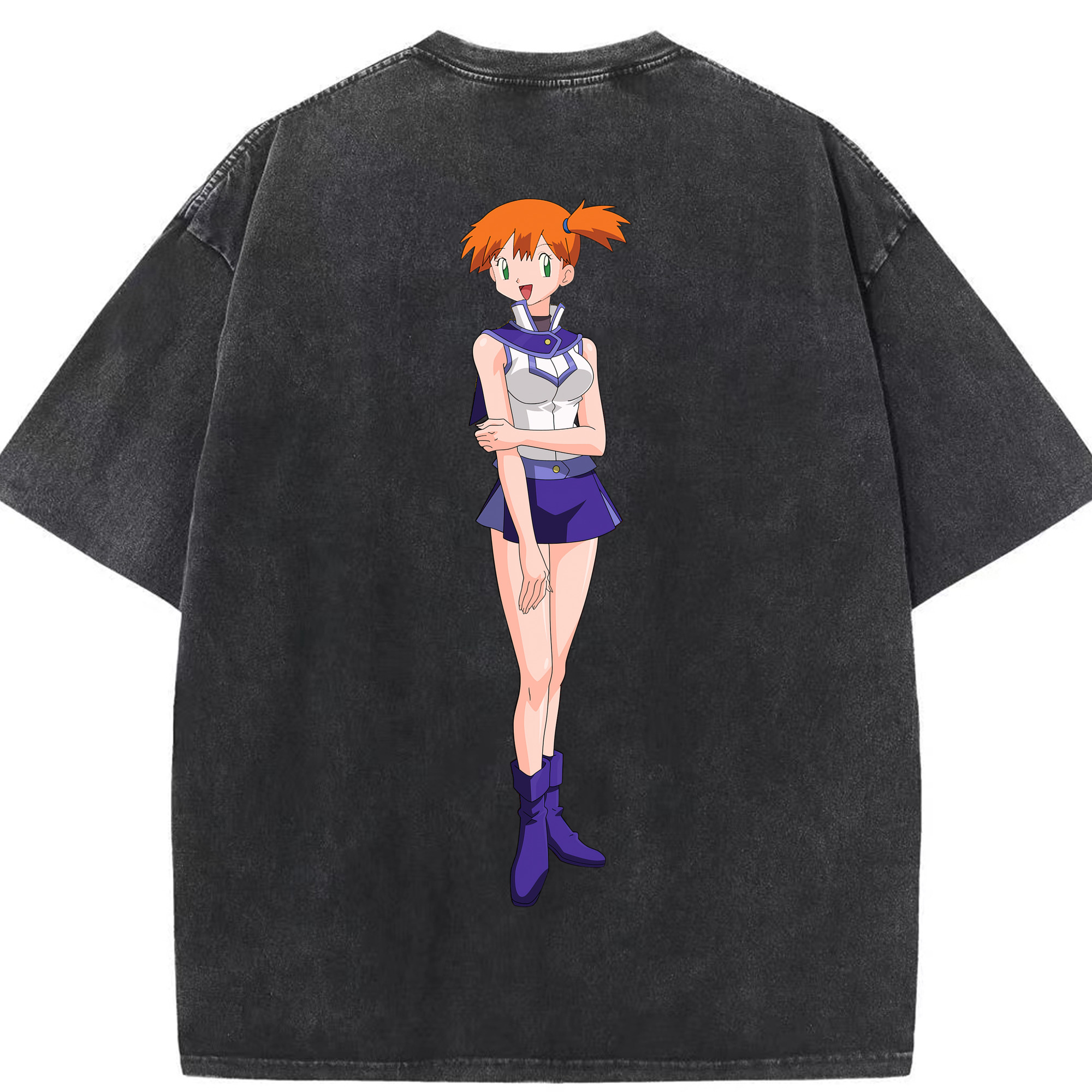 （画像用） 遊☆戯☆王 Yu-Gi-Oh! 綿100% ヴィンテージ風 半袖Tシャツ（背面プリント）