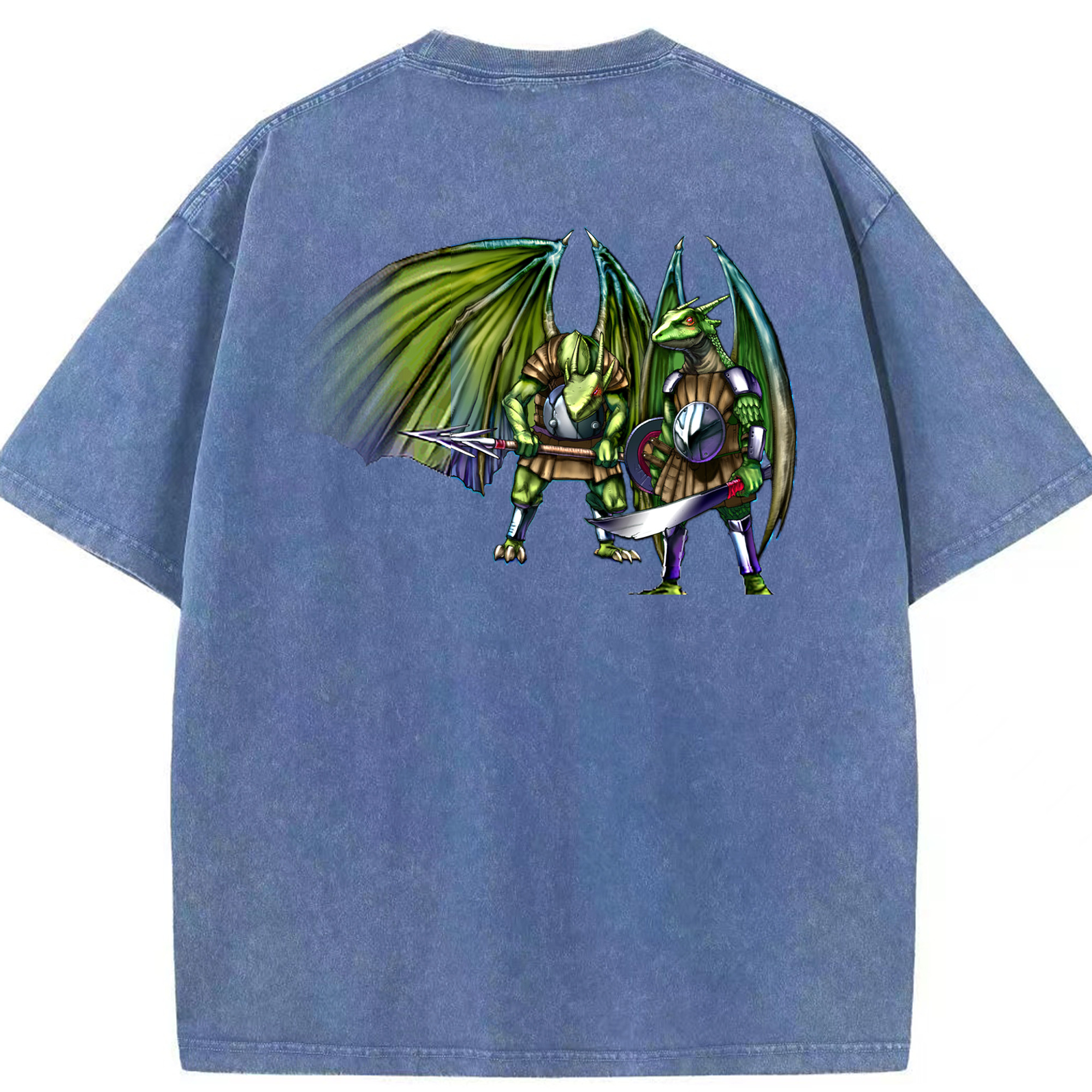 （画像用） 遊☆戯☆王 Yu-Gi-Oh! 綿100% ヴィンテージ風 半袖Tシャツ（背面プリント）