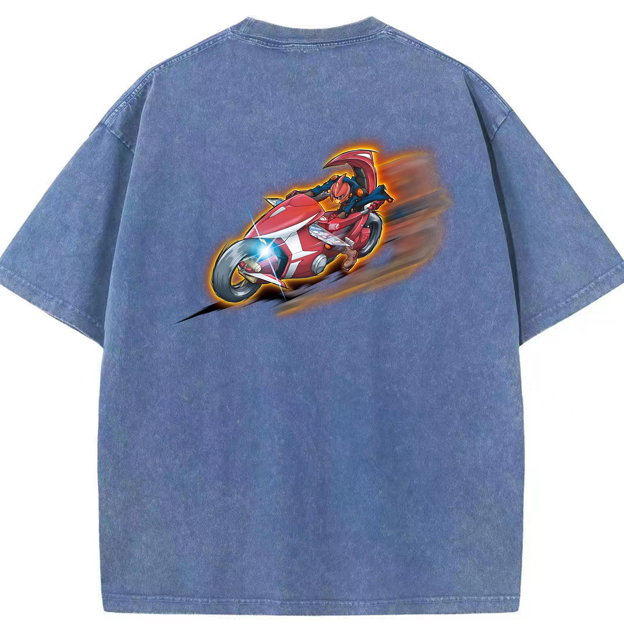 （画像用） 遊☆戯☆王 Yu-Gi-Oh! 綿100% ヴィンテージ風 半袖Tシャツ（背面プリント）