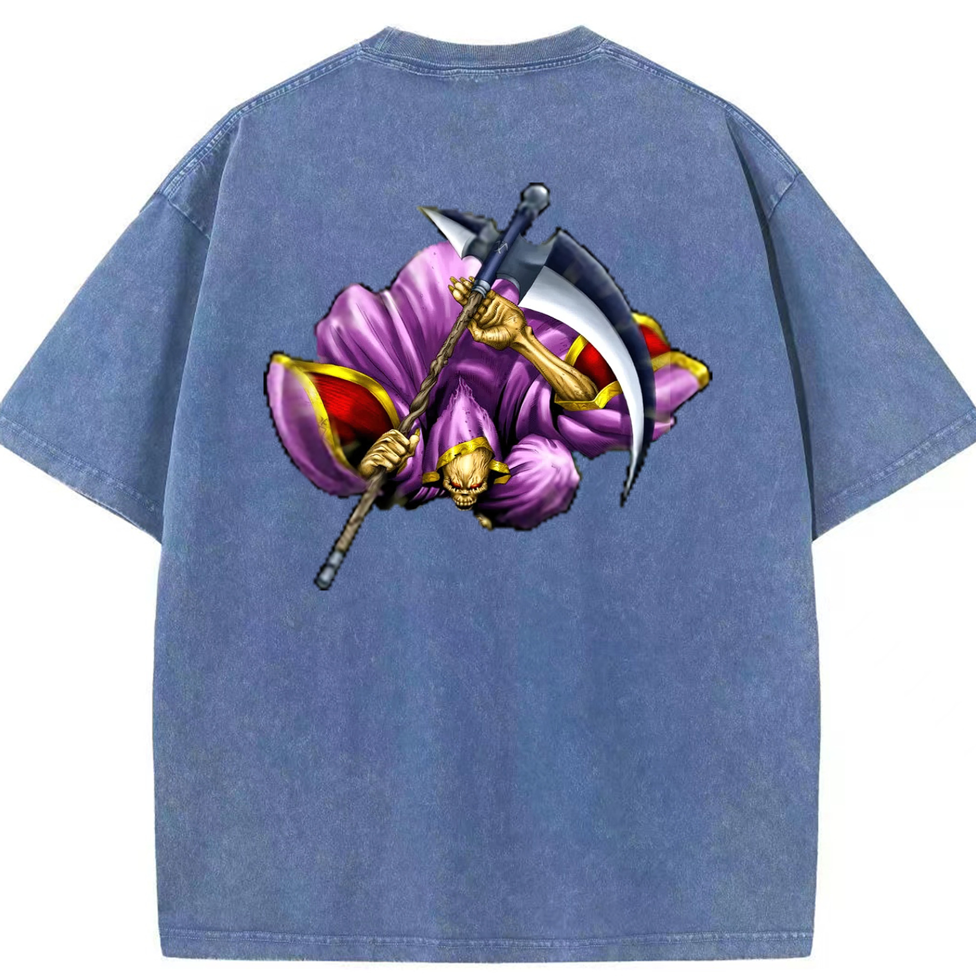 （画像用） 遊☆戯☆王 Yu-Gi-Oh! 綿100% ヴィンテージ風 半袖Tシャツ（背面プリント）