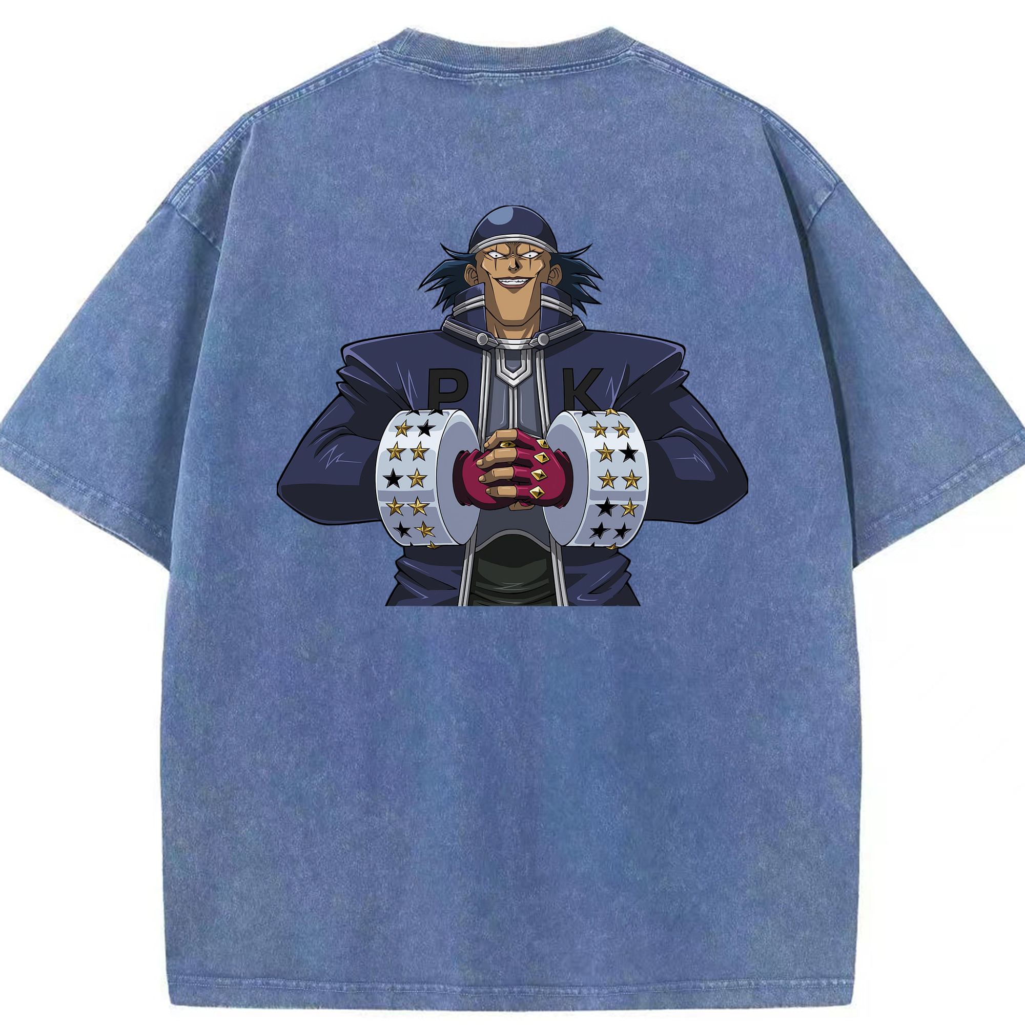（画像用） 遊☆戯☆王 Yu-Gi-Oh! 綿100% ヴィンテージ風 半袖Tシャツ（背面プリント）