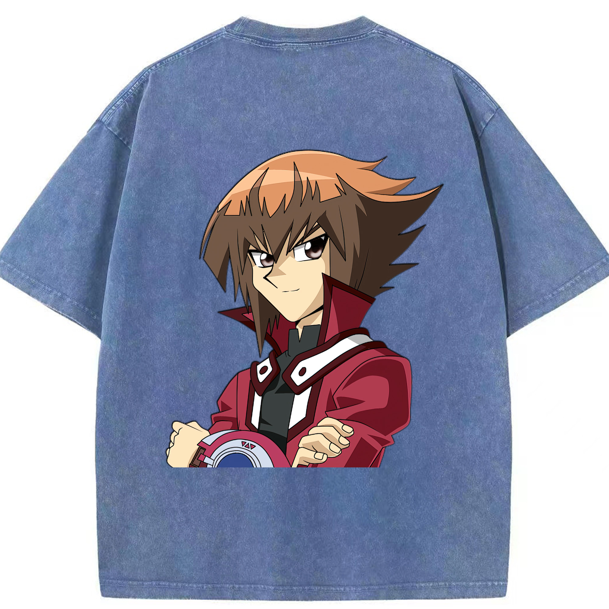 （画像用） 遊☆戯☆王 Yu-Gi-Oh! 綿100% ヴィンテージ風 半袖Tシャツ（背面プリント）