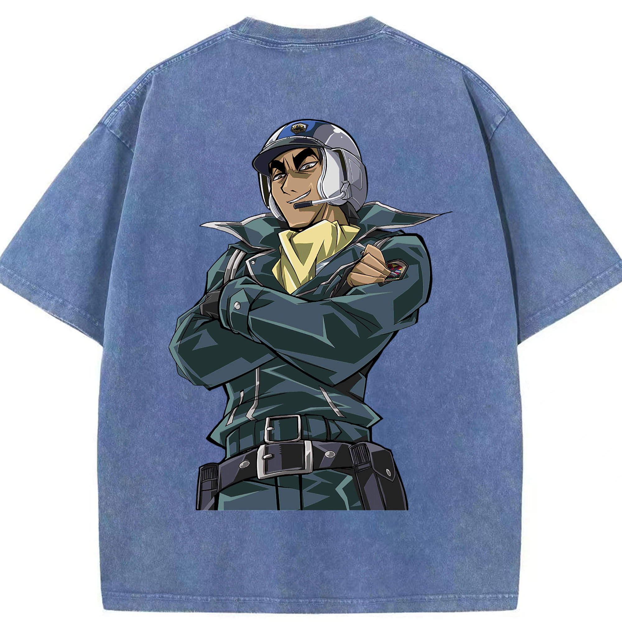 （画像用） 遊☆戯☆王 Yu-Gi-Oh! 綿100% ヴィンテージ風 半袖Tシャツ（背面プリント）
