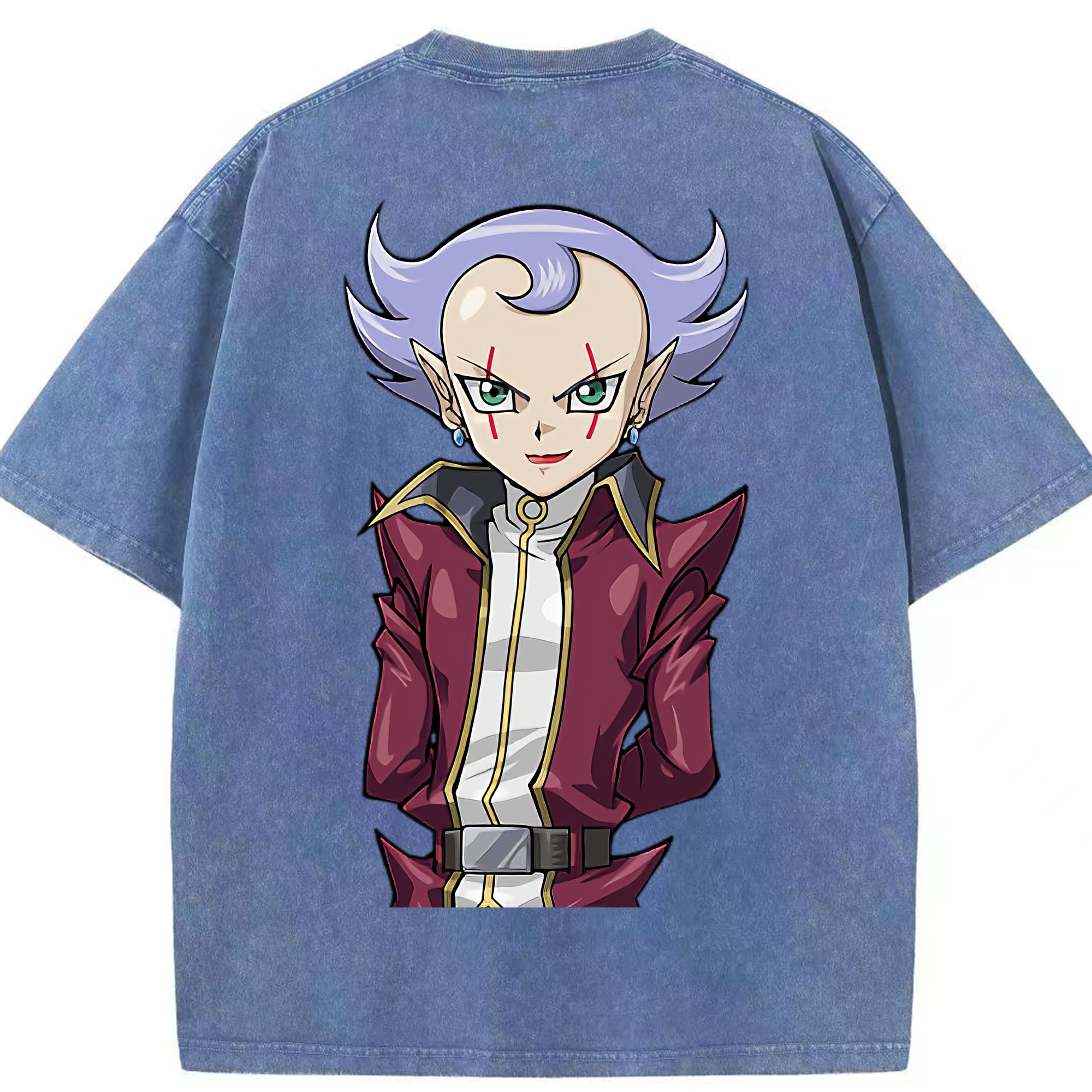 （画像用） 遊☆戯☆王 Yu-Gi-Oh! 綿100% ヴィンテージ風 半袖Tシャツ（背面プリント）