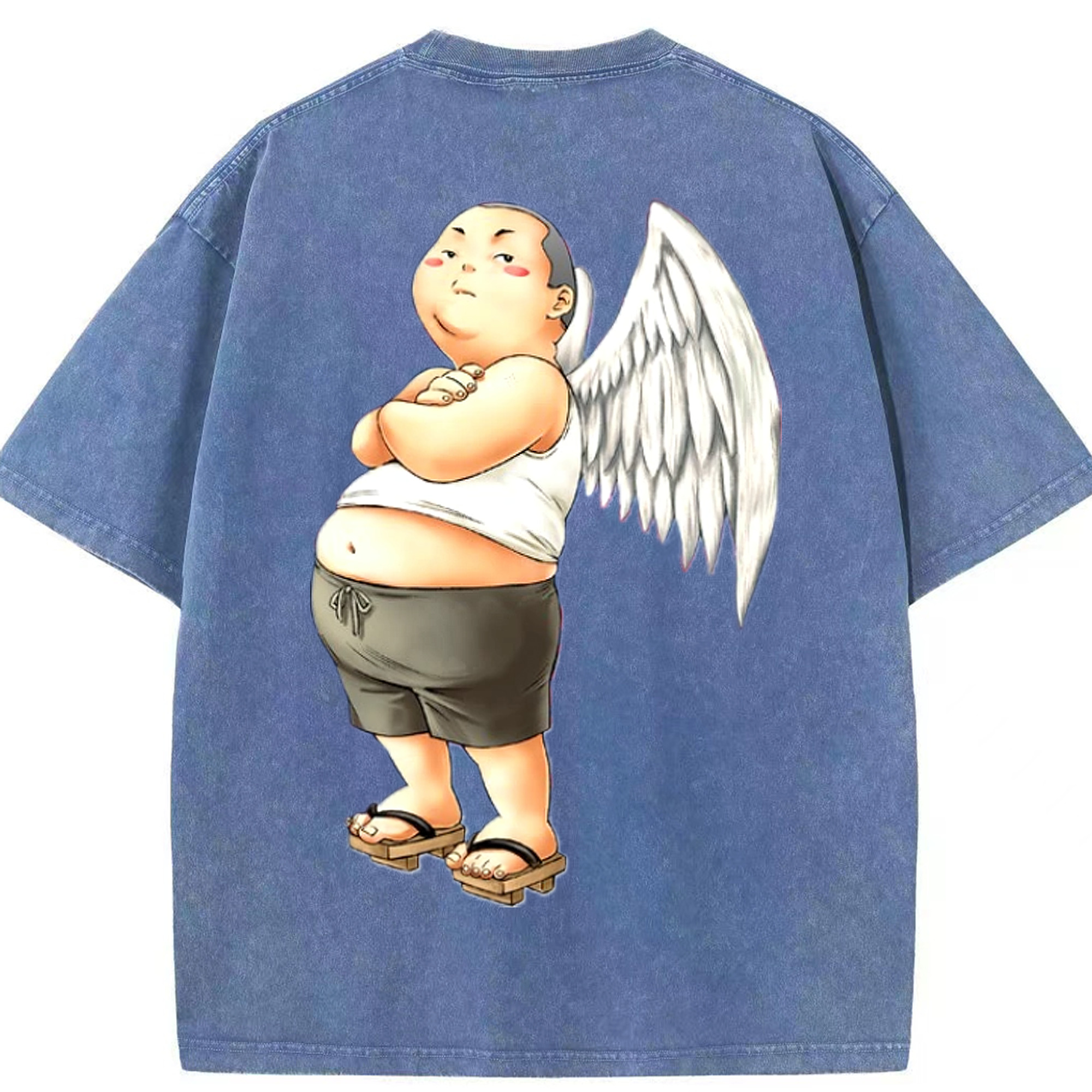 （画像用） 遊☆戯☆王 Yu-Gi-Oh! 綿100% ヴィンテージ風 半袖Tシャツ（背面プリント）