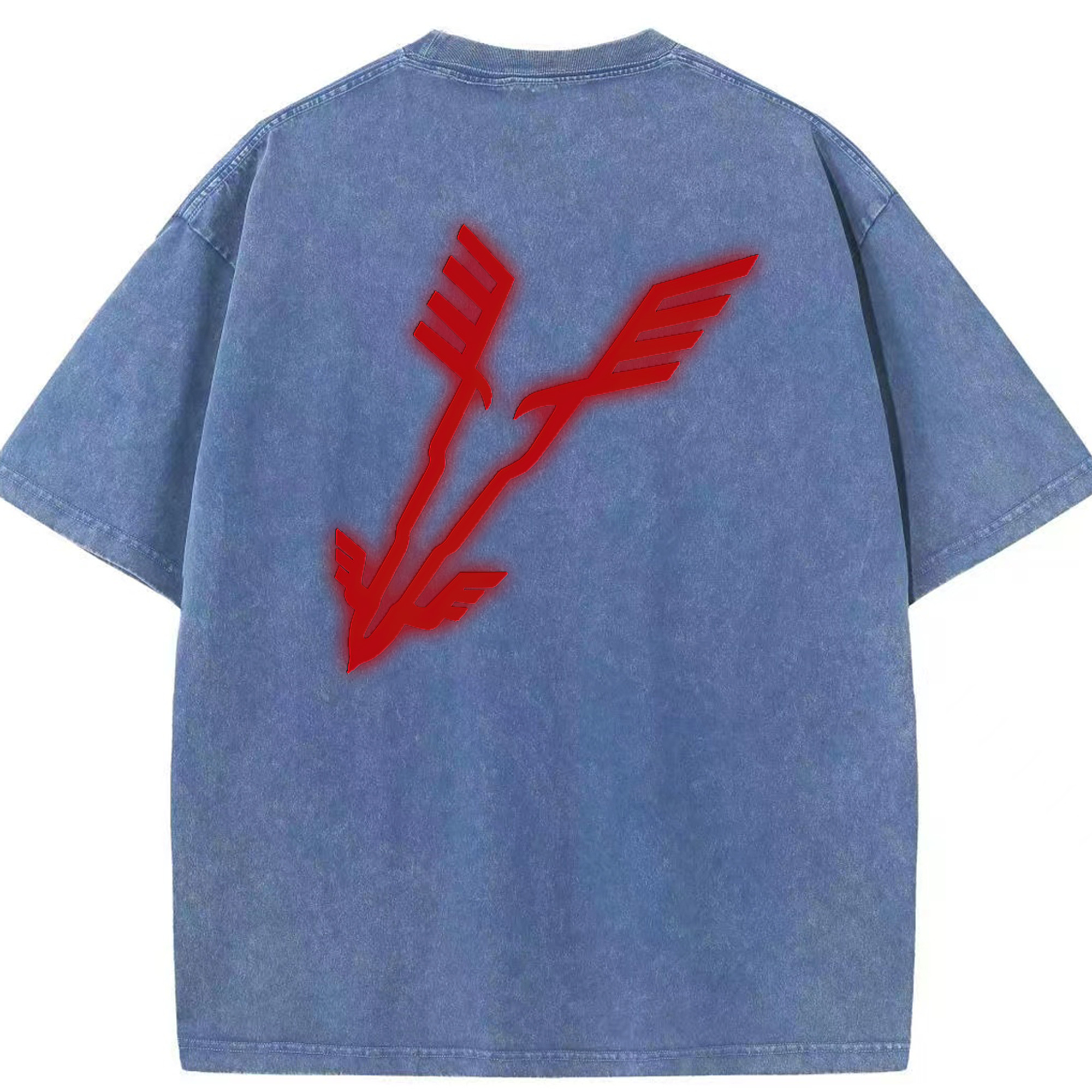 （画像用） 遊☆戯☆王 Yu-Gi-Oh! 綿100% ヴィンテージ風 半袖Tシャツ（背面プリント）