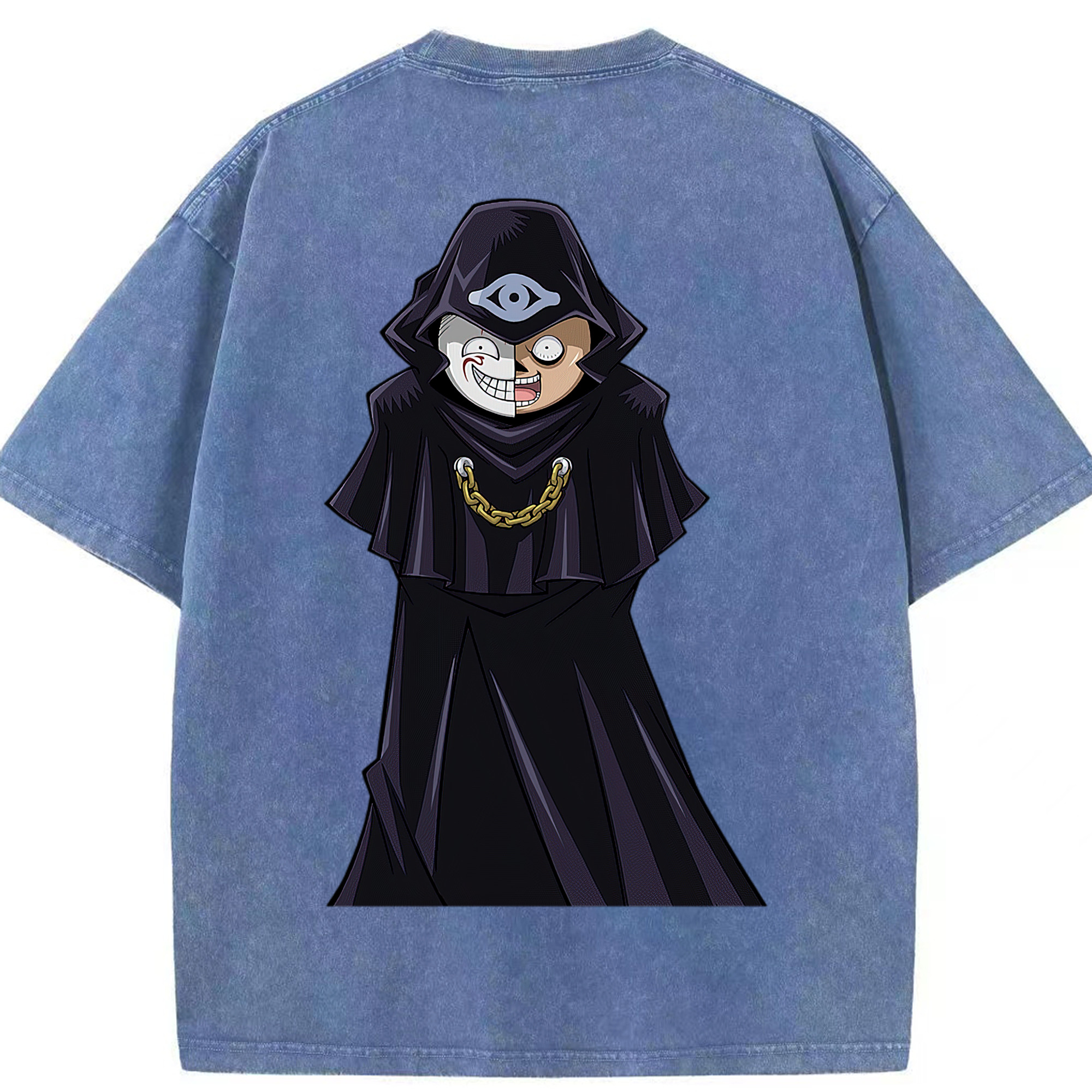 （画像用） 遊☆戯☆王 Yu-Gi-Oh! 綿100% ヴィンテージ風 半袖Tシャツ（背面プリント）