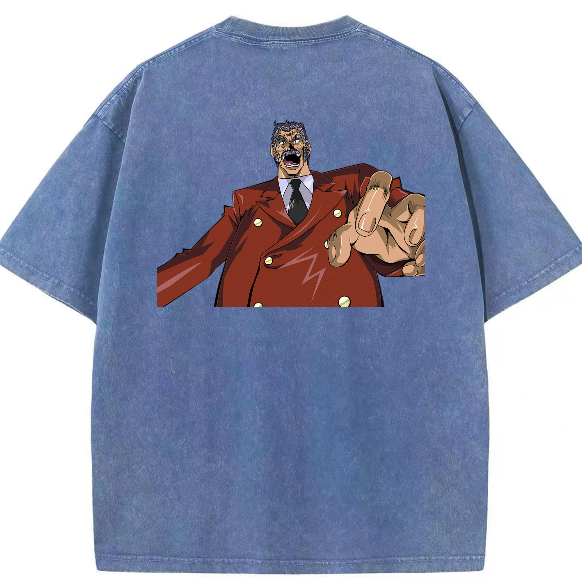 （画像用） 遊☆戯☆王 Yu-Gi-Oh! 綿100% ヴィンテージ風 半袖Tシャツ（背面プリント）