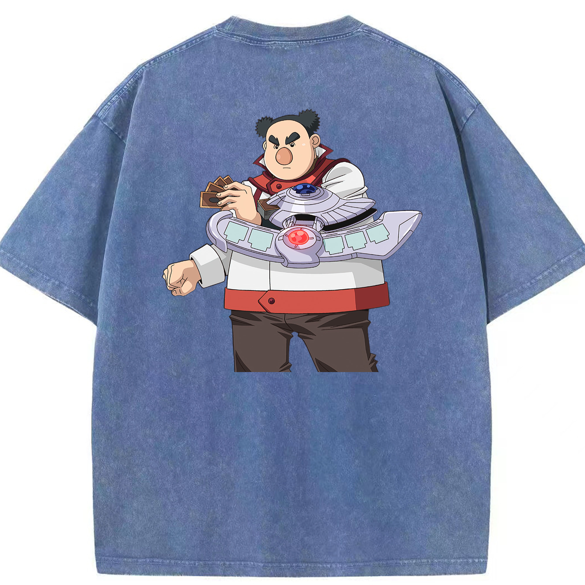 （画像用） 遊☆戯☆王 Yu-Gi-Oh! 綿100% ヴィンテージ風 半袖Tシャツ（背面プリント）