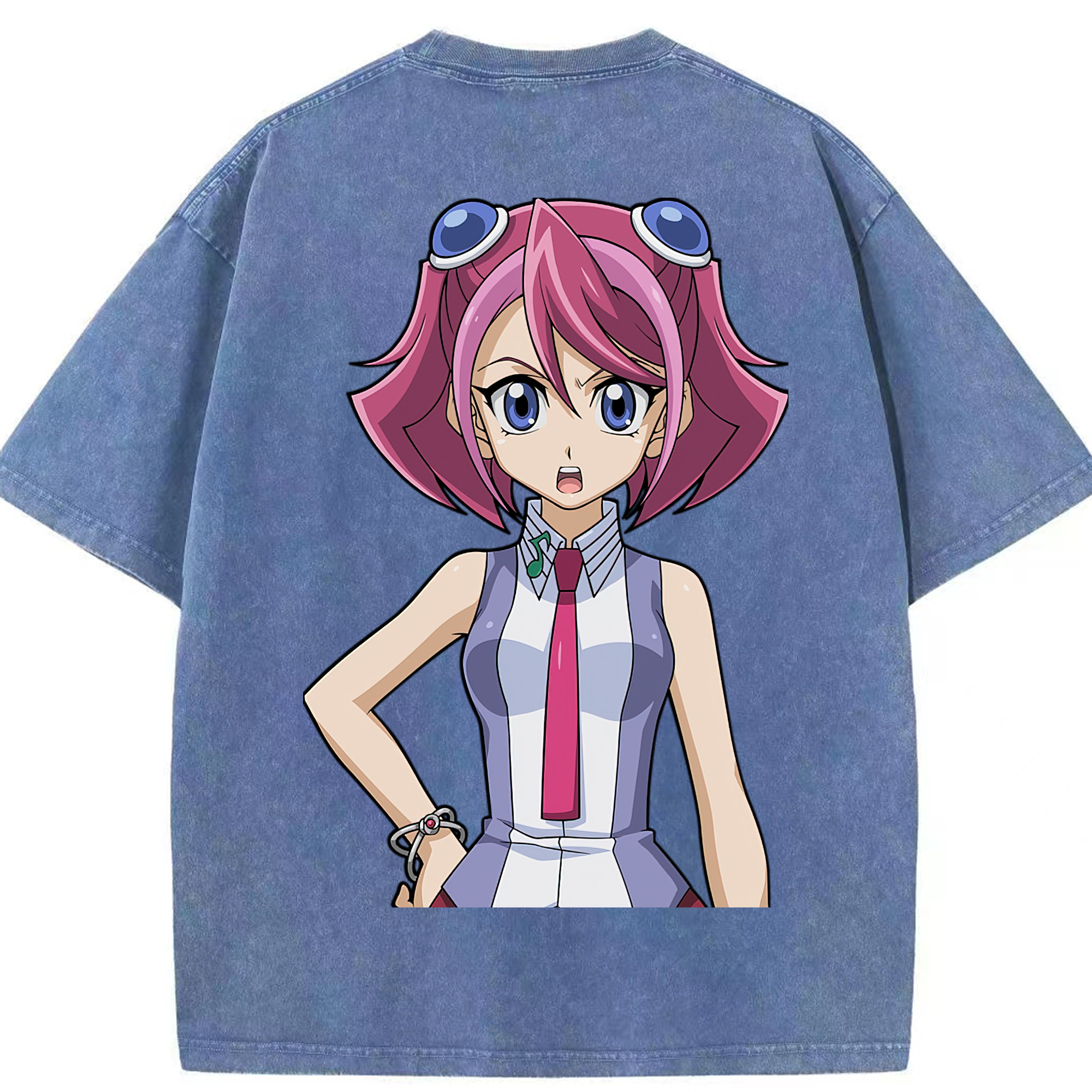（画像用） 遊☆戯☆王 Yu-Gi-Oh! 綿100% ヴィンテージ風 半袖Tシャツ（背面プリント）