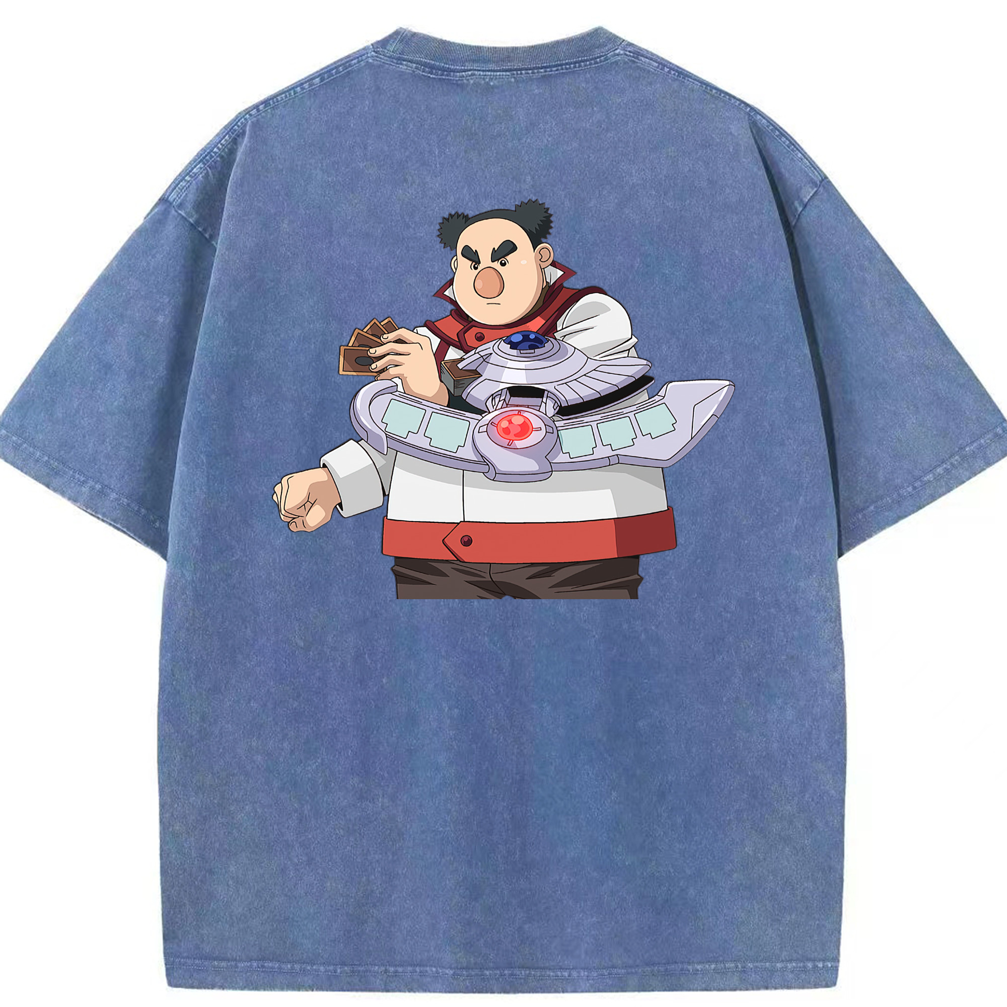 （画像用） 遊☆戯☆王 Yu-Gi-Oh! 綿100% ヴィンテージ風 半袖Tシャツ（背面プリント）