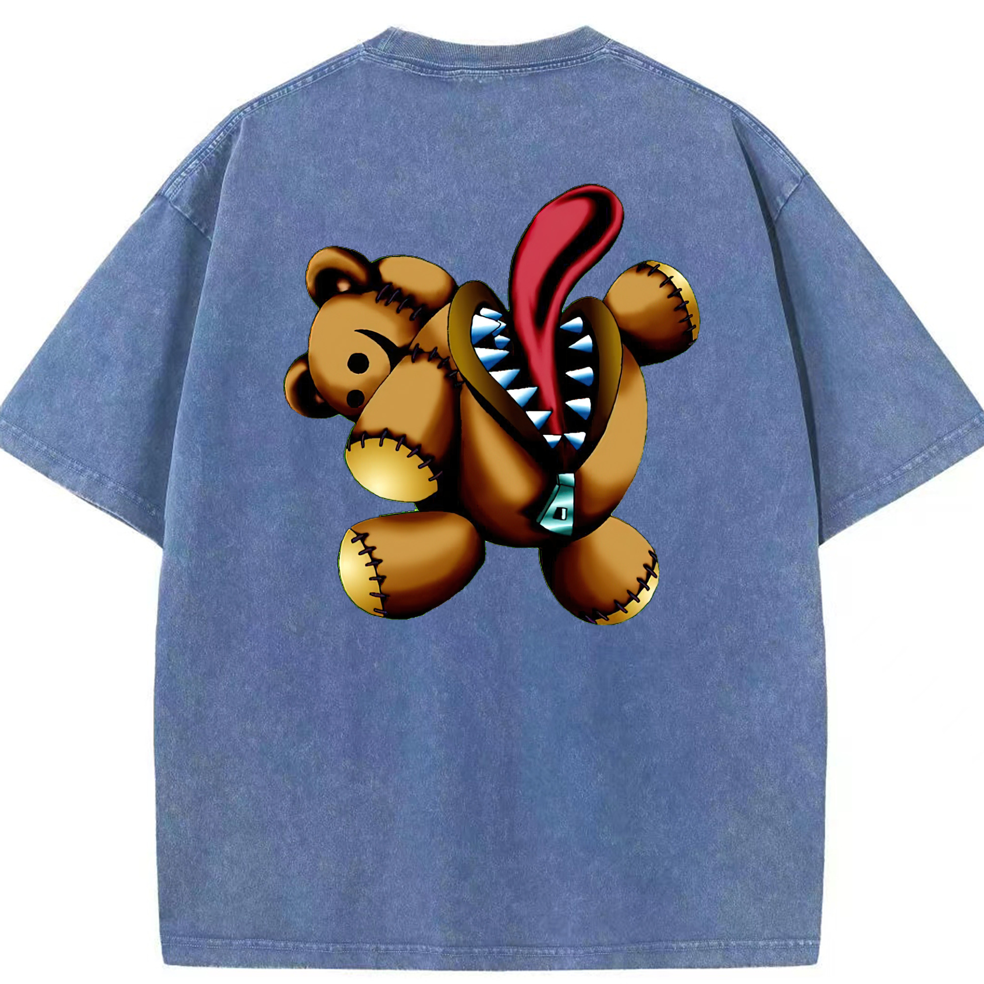 （画像用） 遊☆戯☆王 Yu-Gi-Oh! 綿100% ヴィンテージ風 半袖Tシャツ（背面プリント）