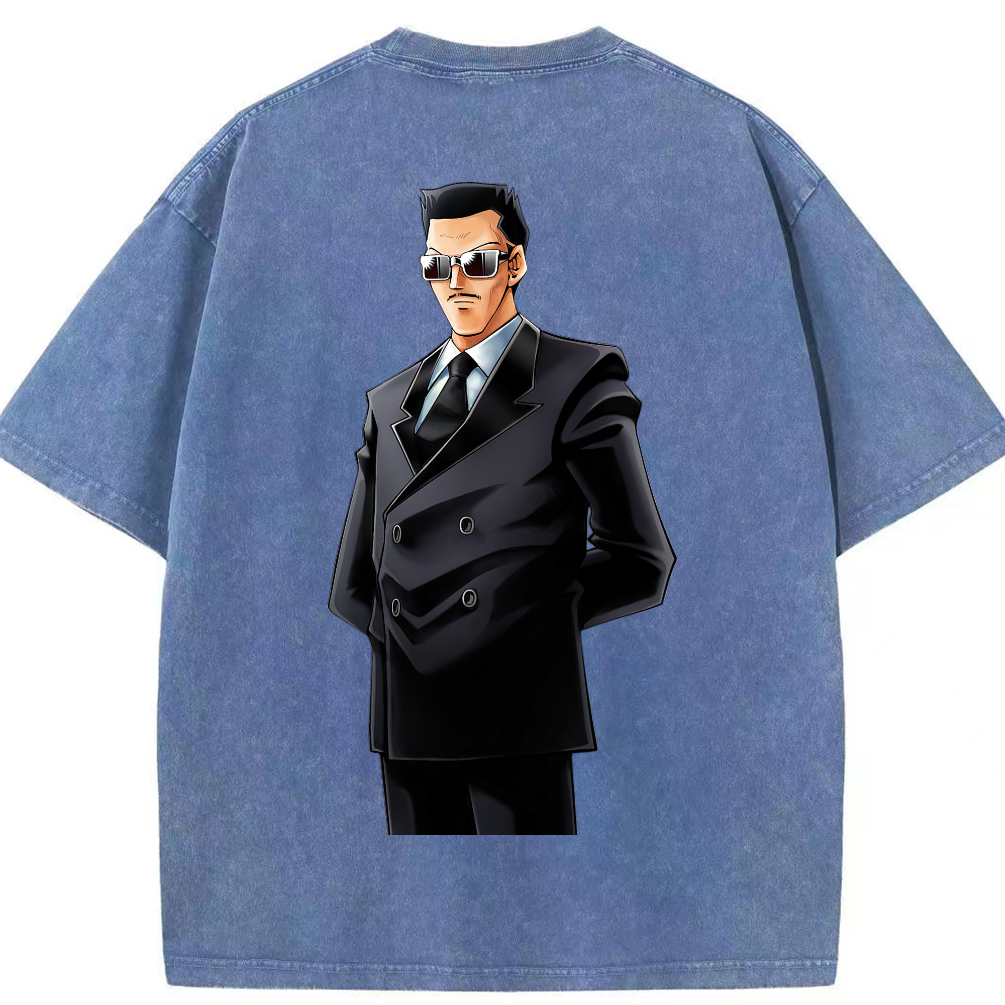 （画像用） 遊☆戯☆王 Yu-Gi-Oh! 綿100% ヴィンテージ風 半袖Tシャツ（背面プリント）