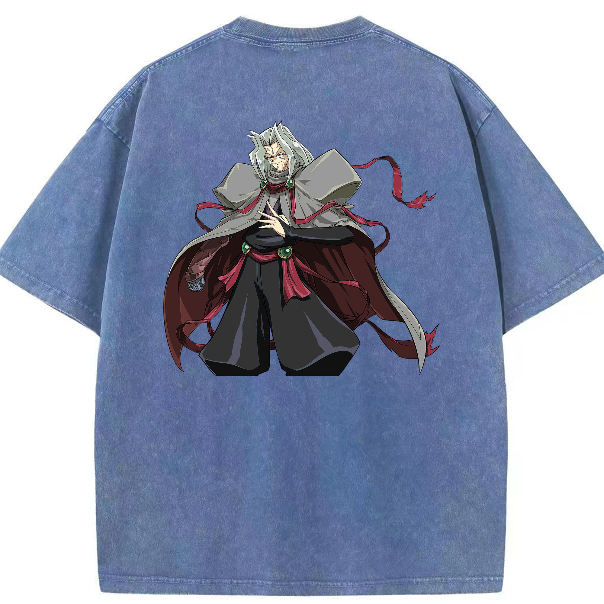 （画像用） 遊☆戯☆王 Yu-Gi-Oh! 綿100% ヴィンテージ風 半袖Tシャツ（背面プリント）