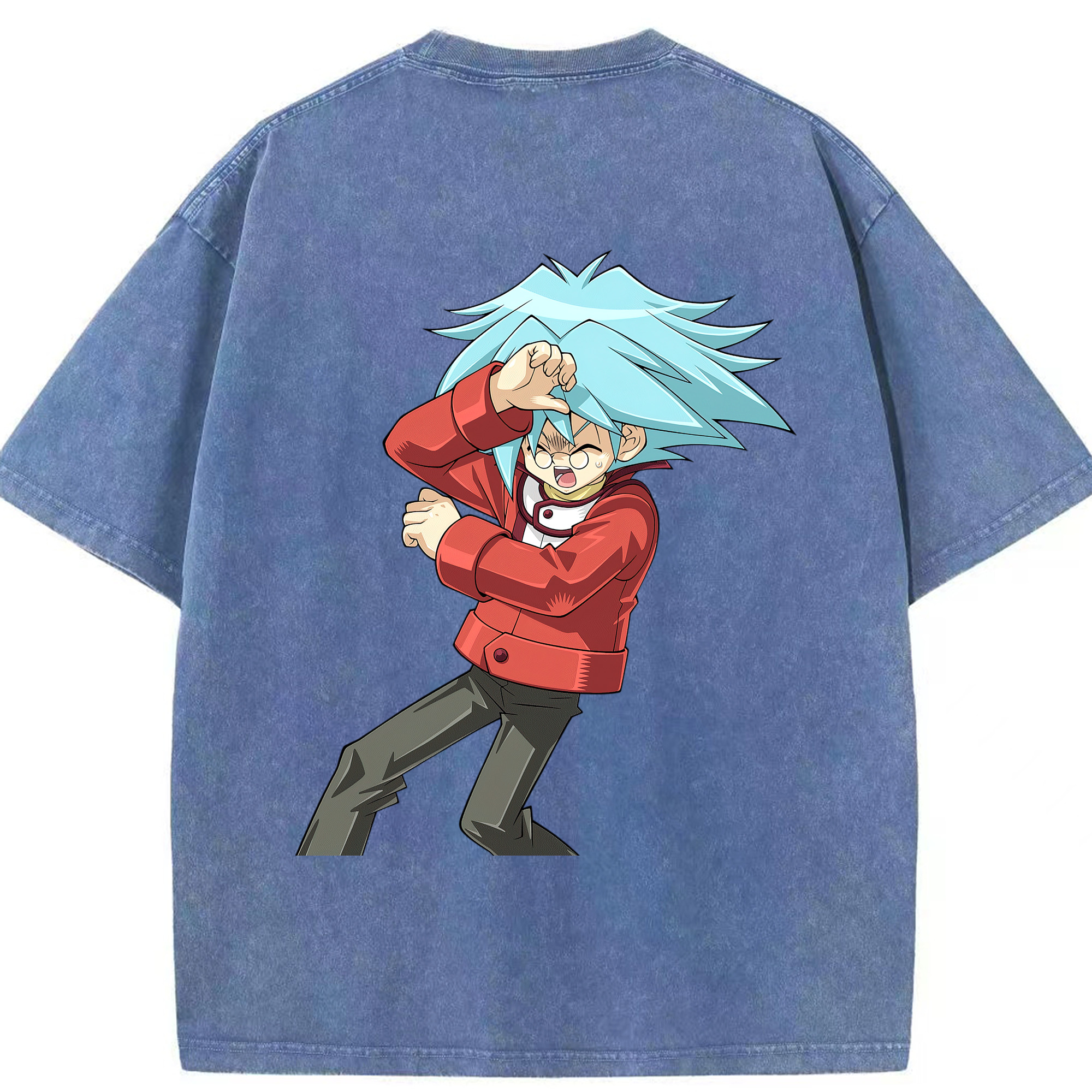 （画像用） 遊☆戯☆王 Yu-Gi-Oh! 綿100% ヴィンテージ風 半袖Tシャツ（背面プリント）
