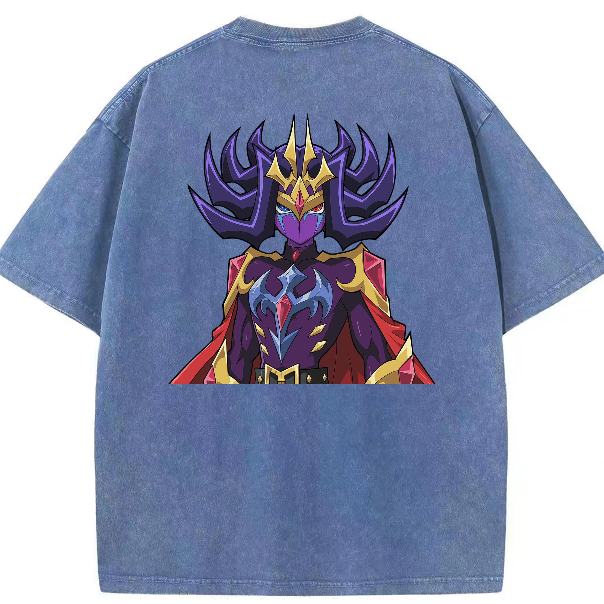 （画像用） 遊☆戯☆王 Yu-Gi-Oh! 綿100% ヴィンテージ風 半袖Tシャツ（背面プリント）