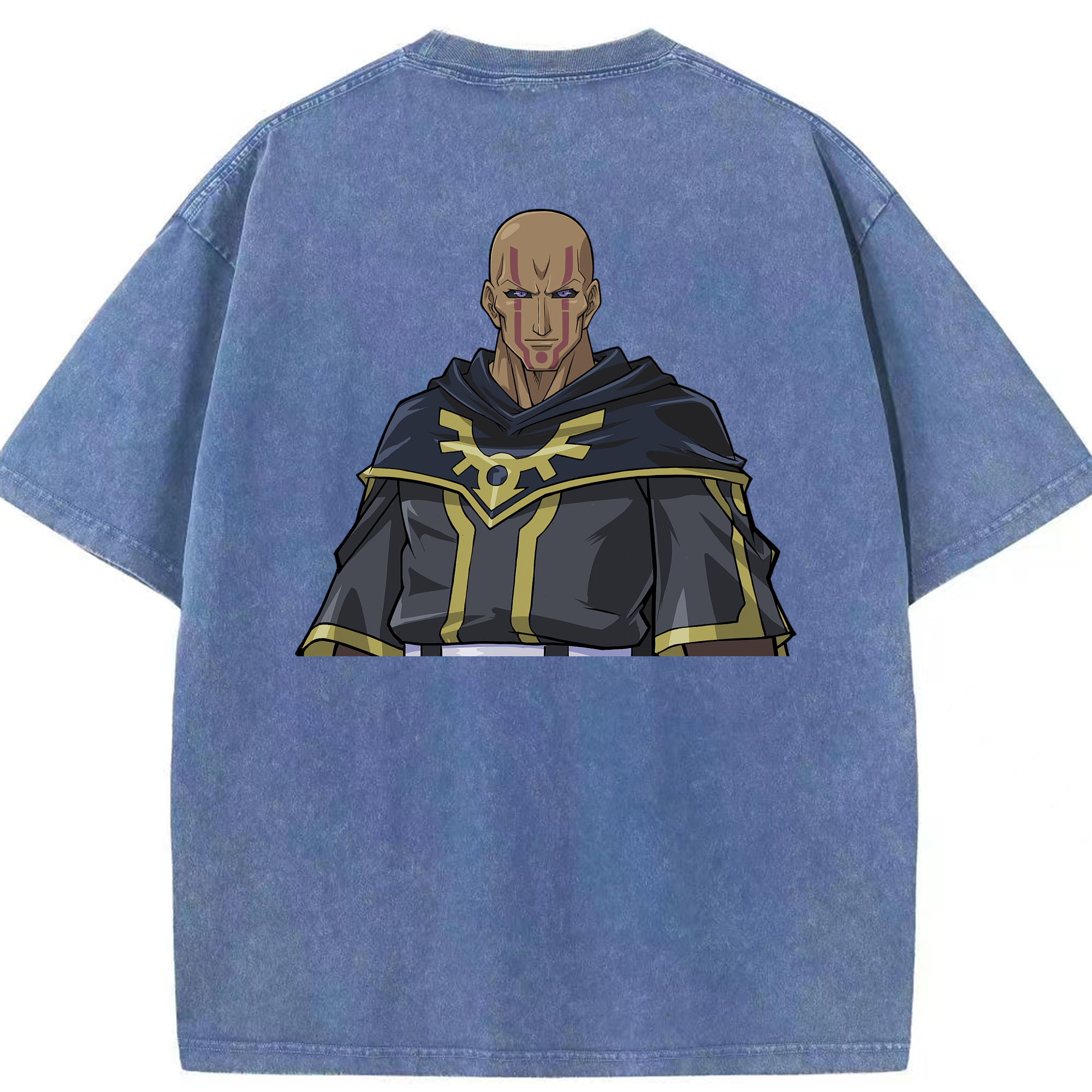 （画像用） 遊☆戯☆王 Yu-Gi-Oh! 綿100% ヴィンテージ風 半袖Tシャツ（背面プリント）
