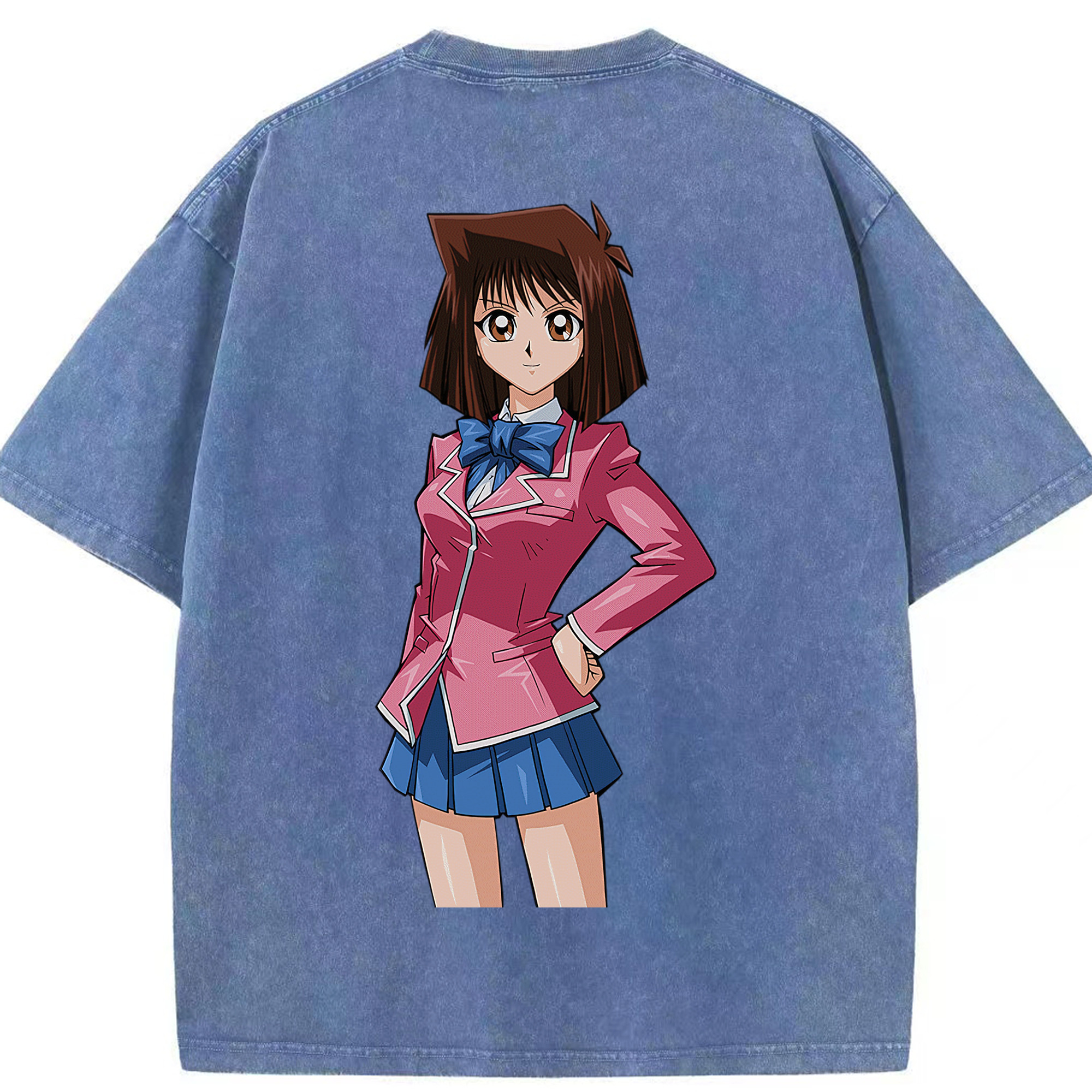（画像用） 遊☆戯☆王 Yu-Gi-Oh! 綿100% ヴィンテージ風 半袖Tシャツ（背面プリント）