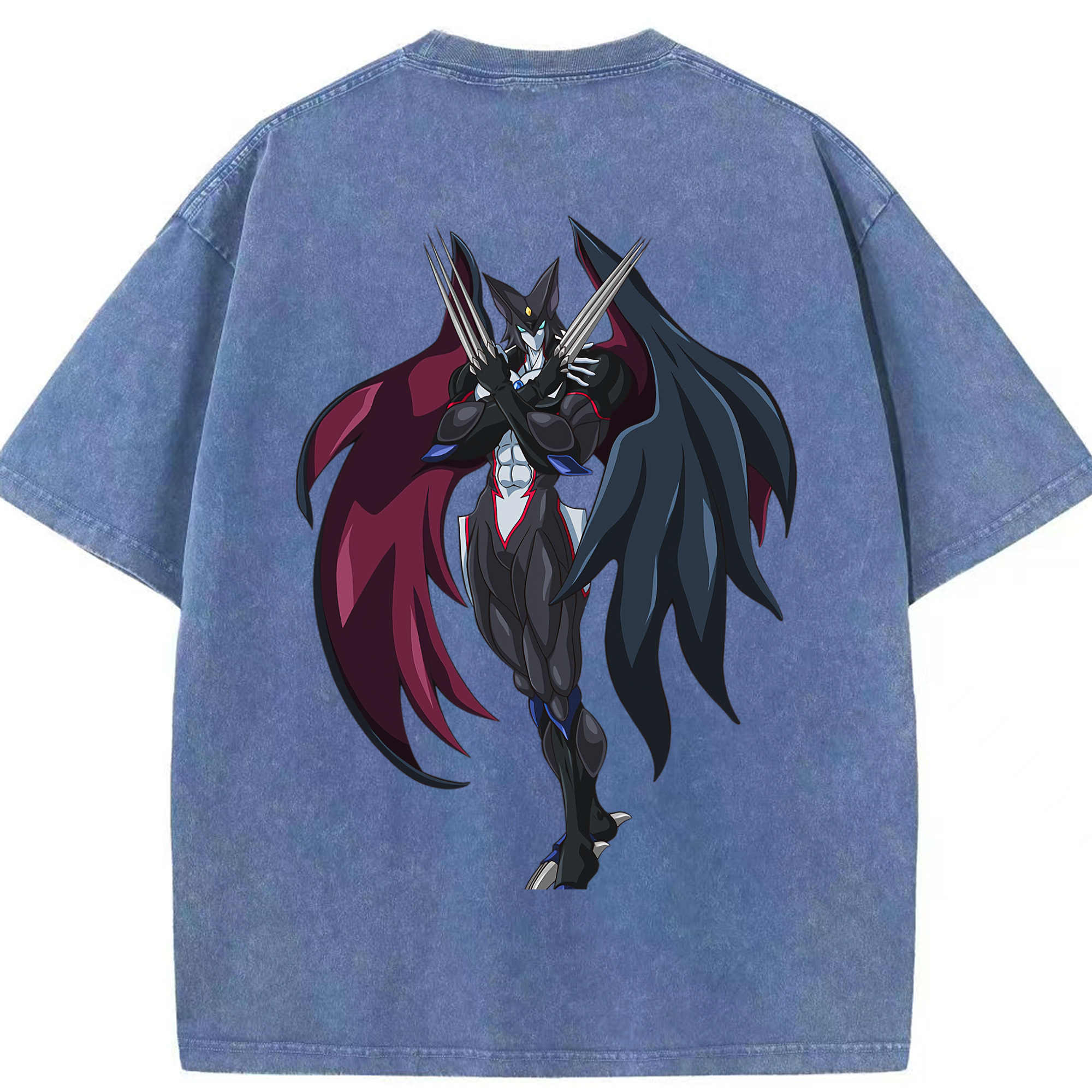 （画像用） 遊☆戯☆王 Yu-Gi-Oh! 綿100% ヴィンテージ風 半袖Tシャツ（背面プリント）