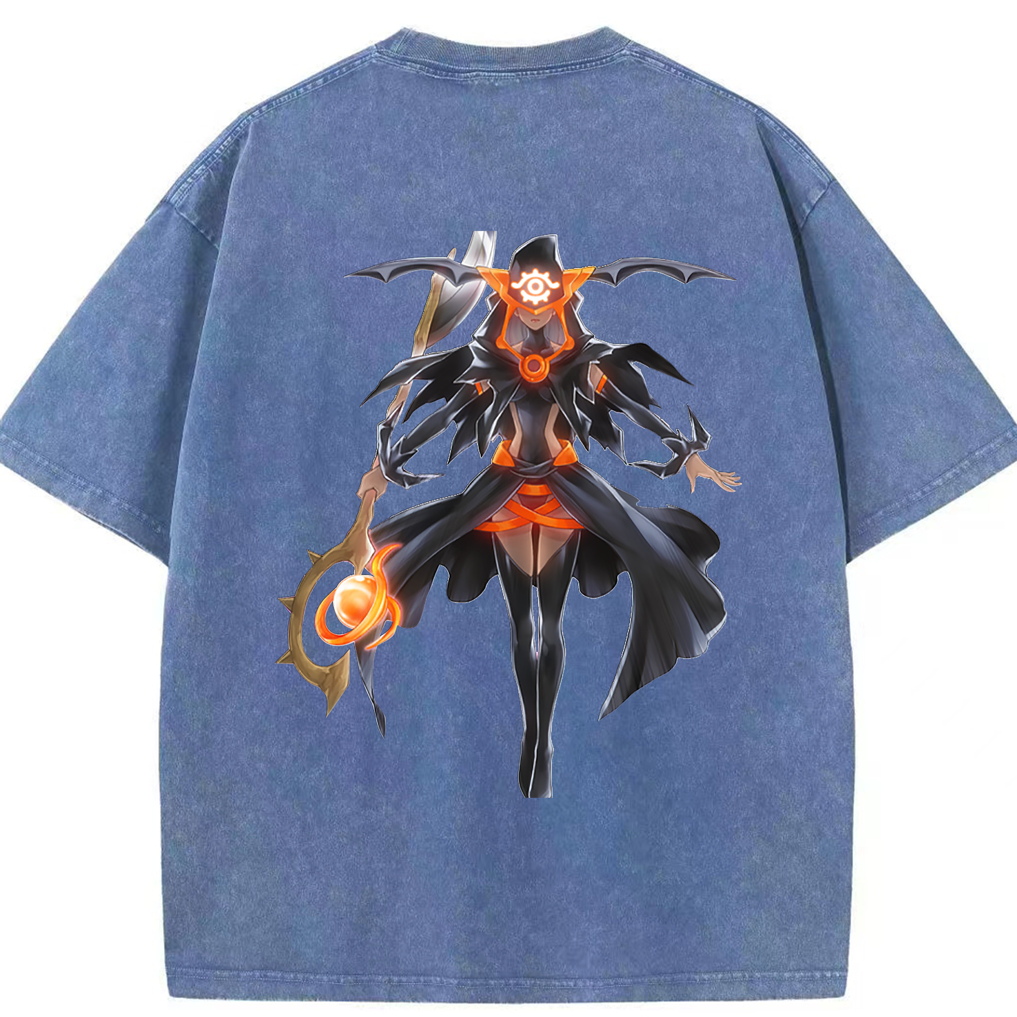 （画像用） 遊☆戯☆王 Yu-Gi-Oh! 綿100% ヴィンテージ風 半袖Tシャツ（背面プリント）