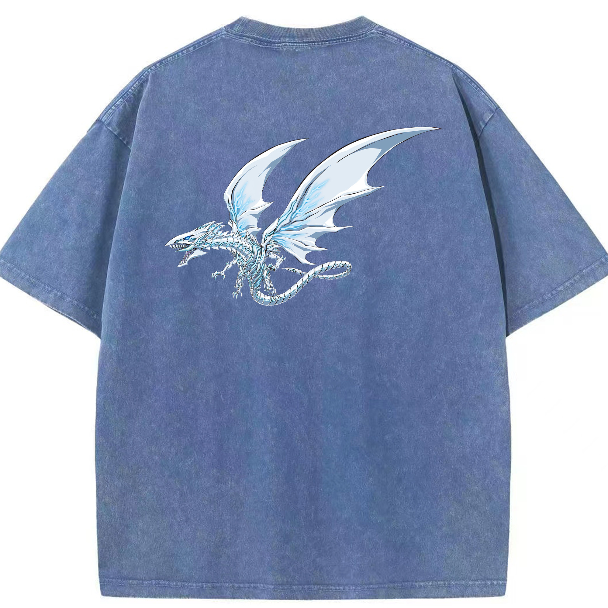（画像用） 遊☆戯☆王 Yu-Gi-Oh! 綿100% ヴィンテージ風 半袖Tシャツ（背面プリント）
