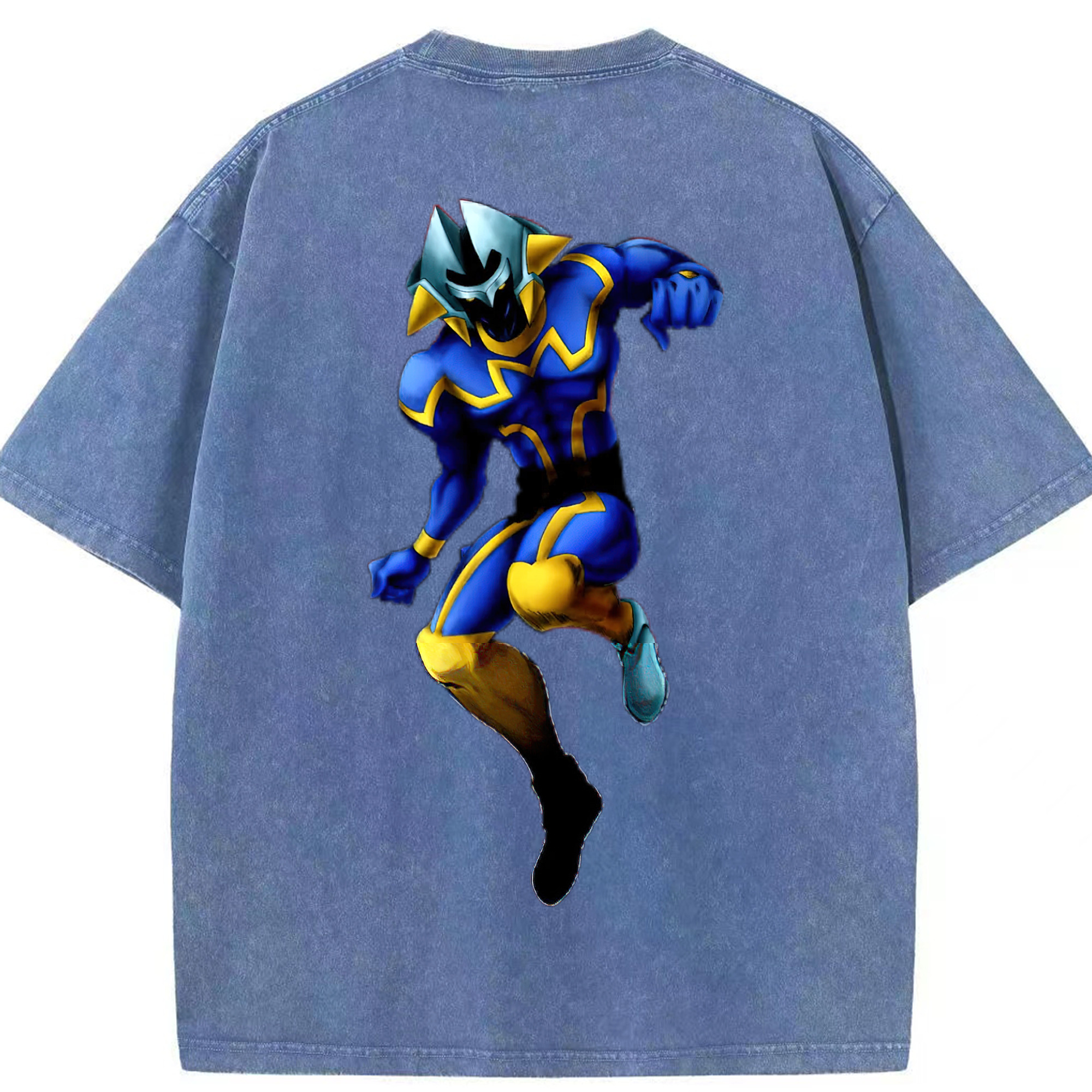 （画像用） 遊☆戯☆王 Yu-Gi-Oh! 綿100% ヴィンテージ風 半袖Tシャツ（背面プリント）