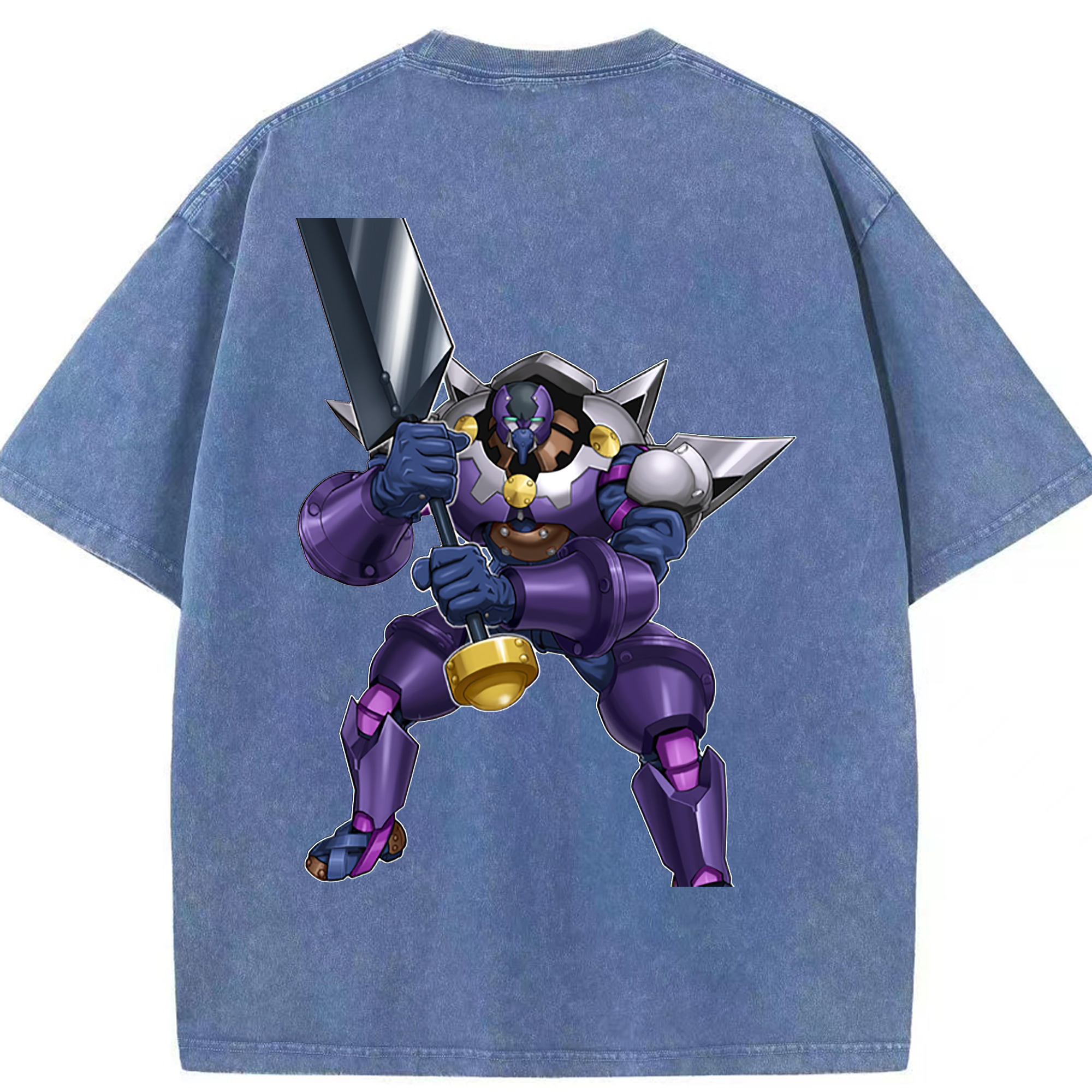 （画像用） 遊☆戯☆王 Yu-Gi-Oh! 綿100% ヴィンテージ風 半袖Tシャツ（背面プリント）