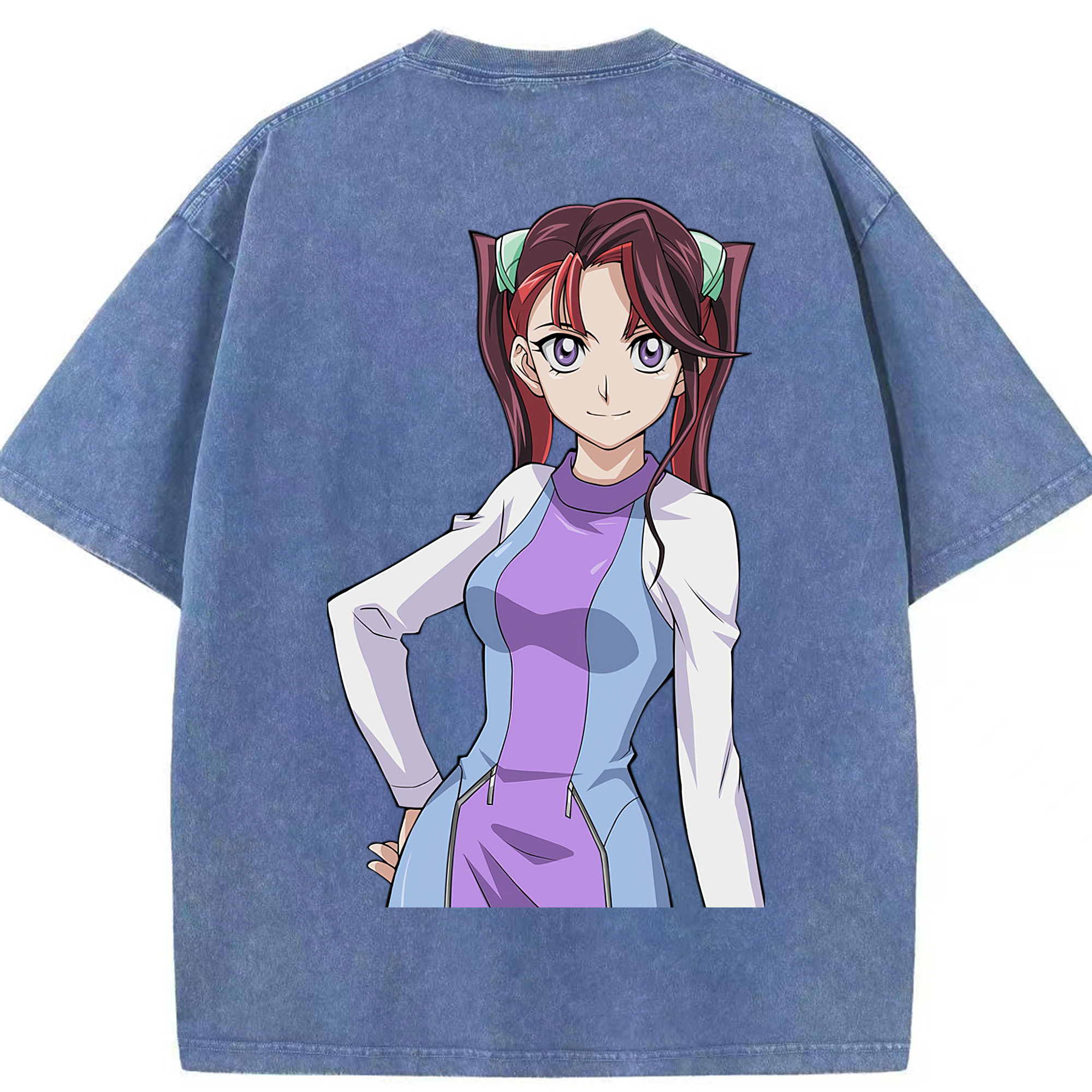 （画像用） 遊☆戯☆王 Yu-Gi-Oh! 綿100% ヴィンテージ風 半袖Tシャツ（背面プリント）