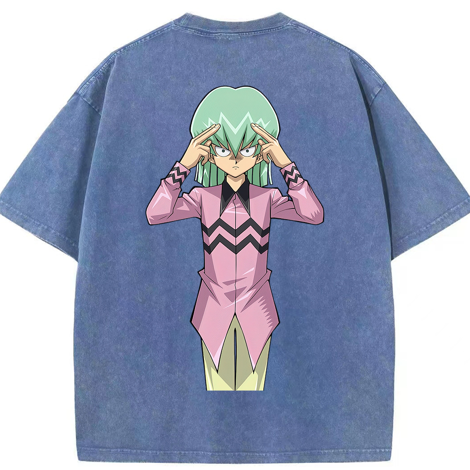 （画像用） 遊☆戯☆王 Yu-Gi-Oh! 綿100% ヴィンテージ風 半袖Tシャツ（背面プリント）