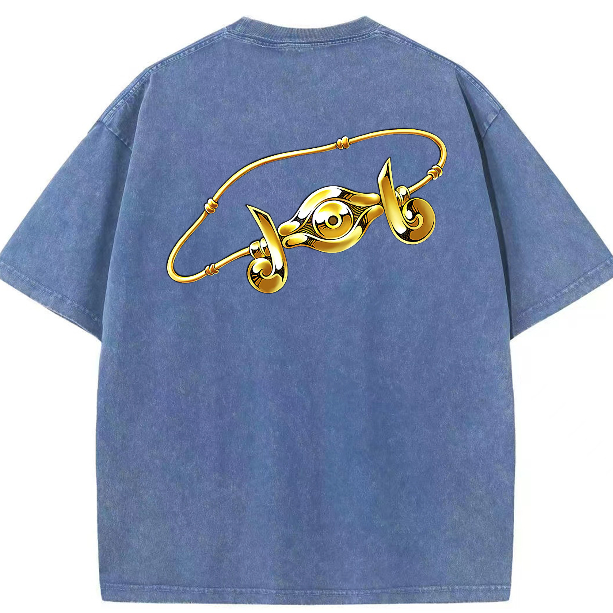 （画像用） 遊☆戯☆王 Yu-Gi-Oh! 綿100% ヴィンテージ風 半袖Tシャツ（背面プリント）
