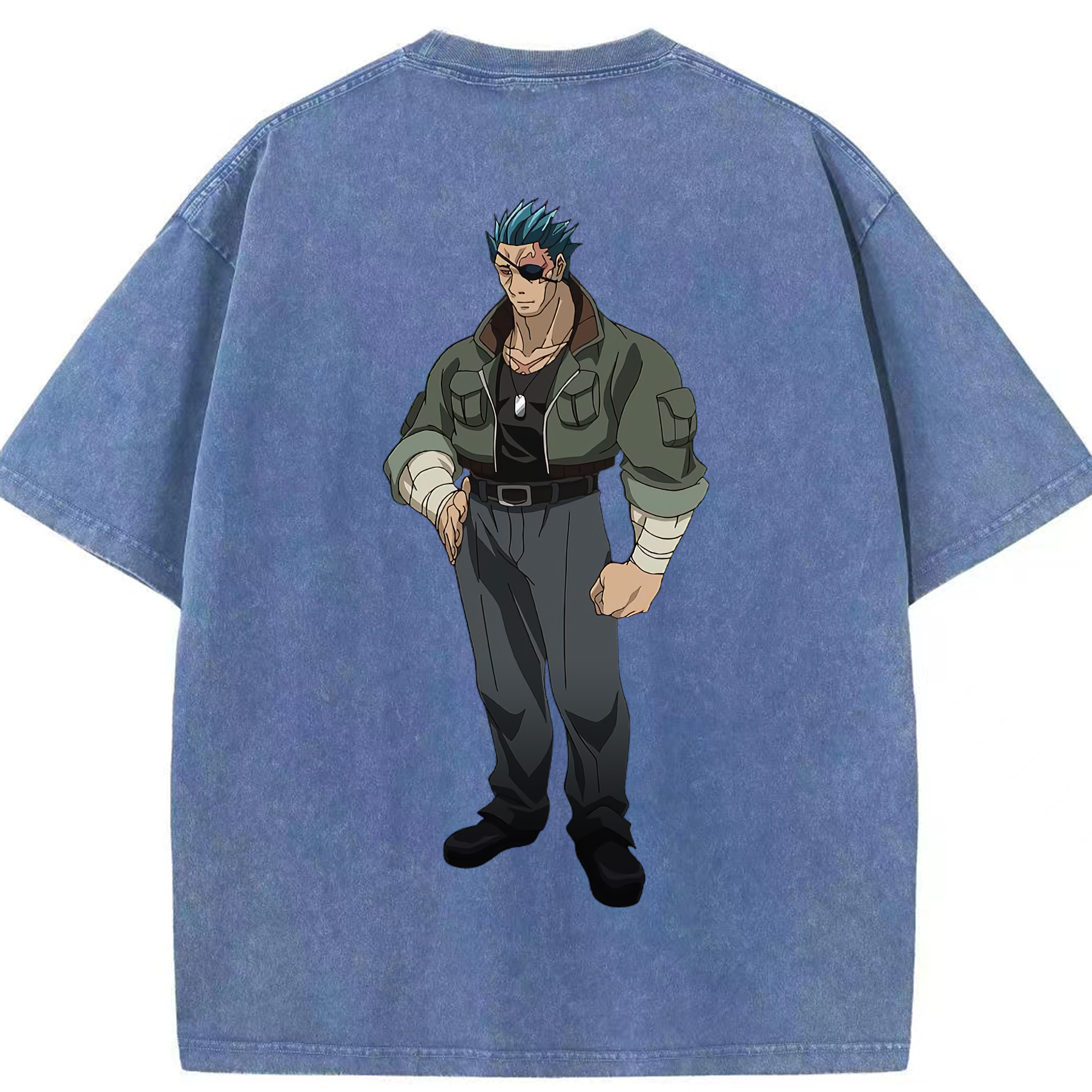 （画像用） 遊☆戯☆王 Yu-Gi-Oh! 綿100% ヴィンテージ風 半袖Tシャツ（背面プリント）