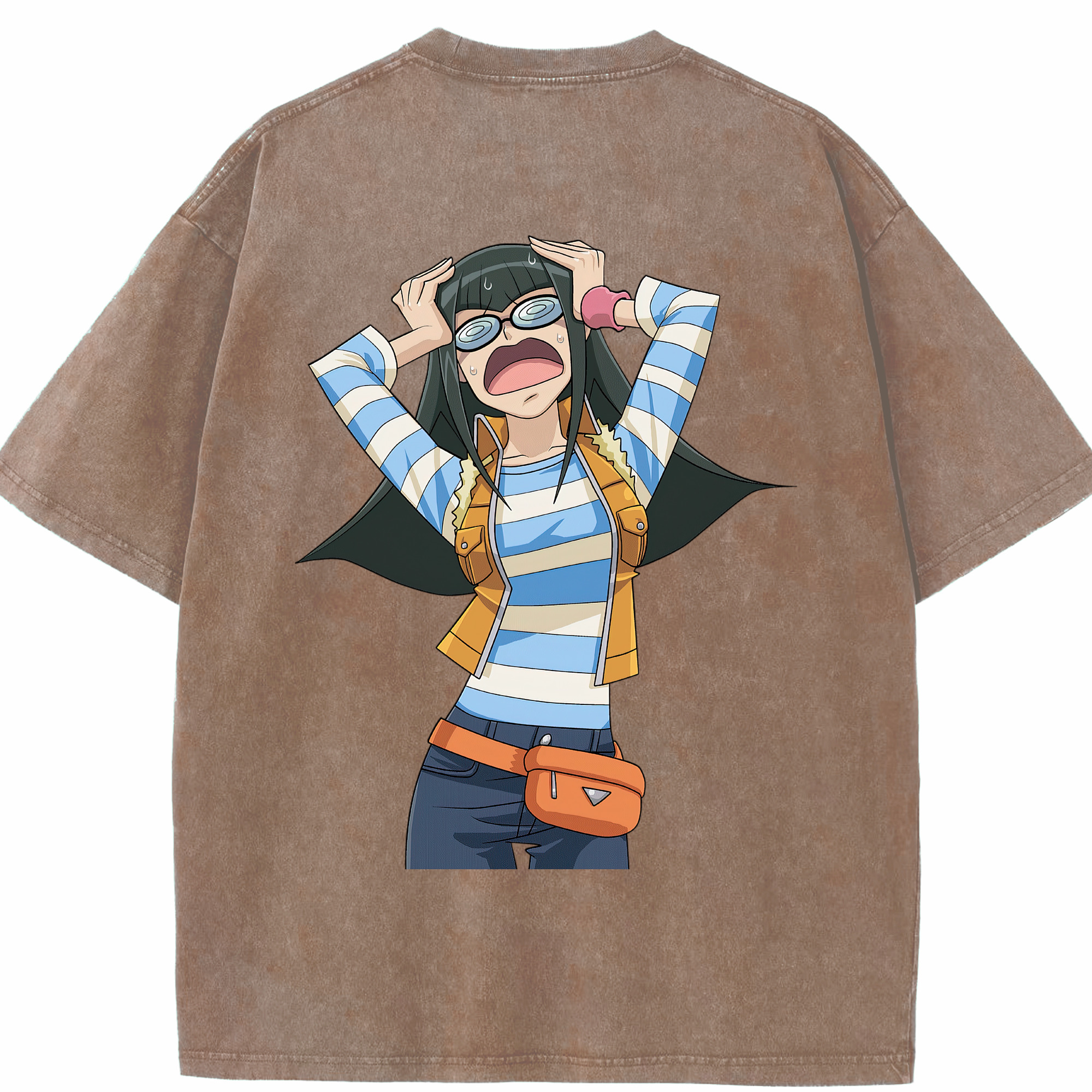 （画像用） 遊☆戯☆王 Yu-Gi-Oh! 綿100% ヴィンテージ風 半袖Tシャツ（背面プリント）
