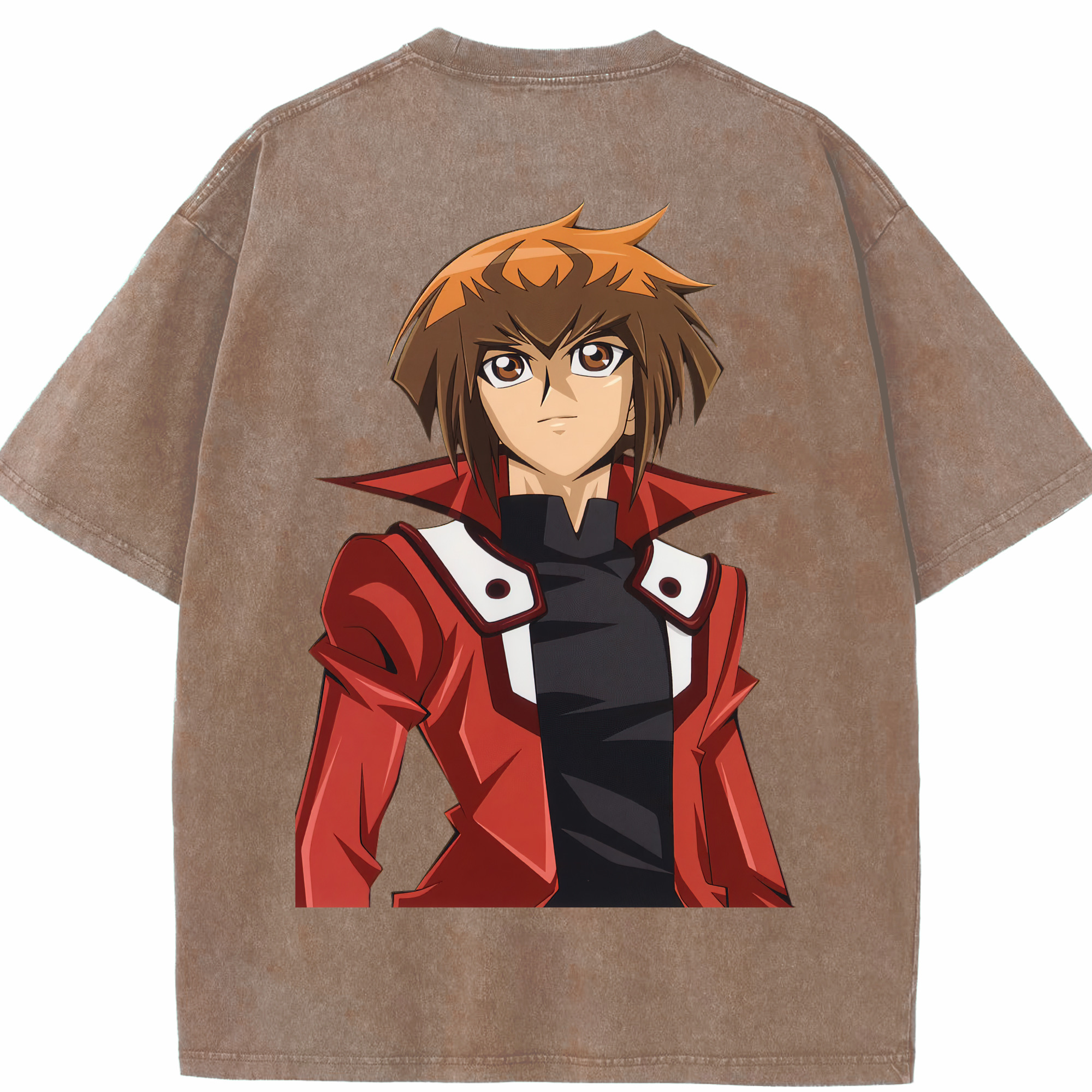 （画像用） 遊☆戯☆王 Yu-Gi-Oh! 綿100% ヴィンテージ風 半袖Tシャツ（背面プリント）