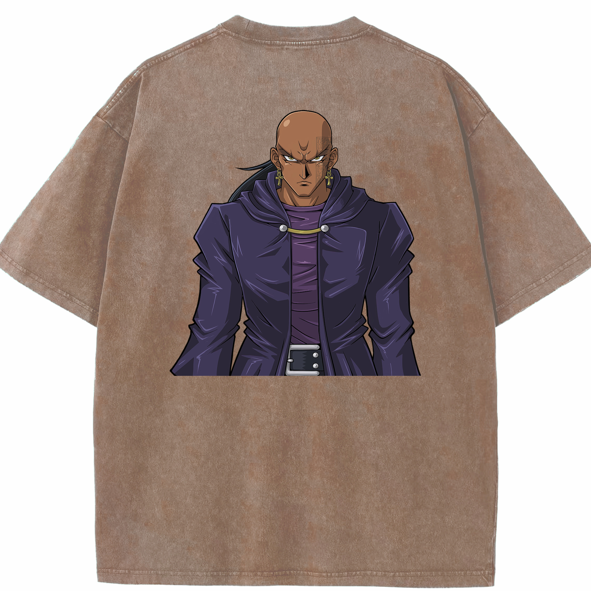 （画像用） 遊☆戯☆王 Yu-Gi-Oh! 綿100% ヴィンテージ風 半袖Tシャツ（背面プリント）