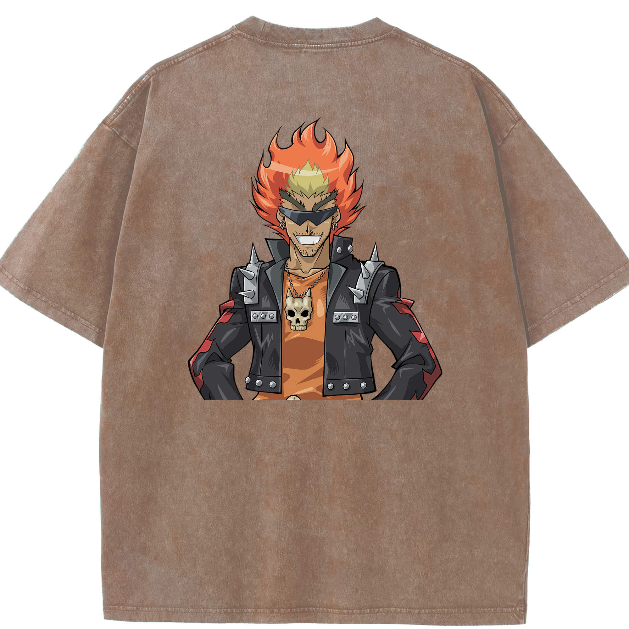 （画像用） 遊☆戯☆王 Yu-Gi-Oh! 綿100% ヴィンテージ風 半袖Tシャツ（背面プリント）