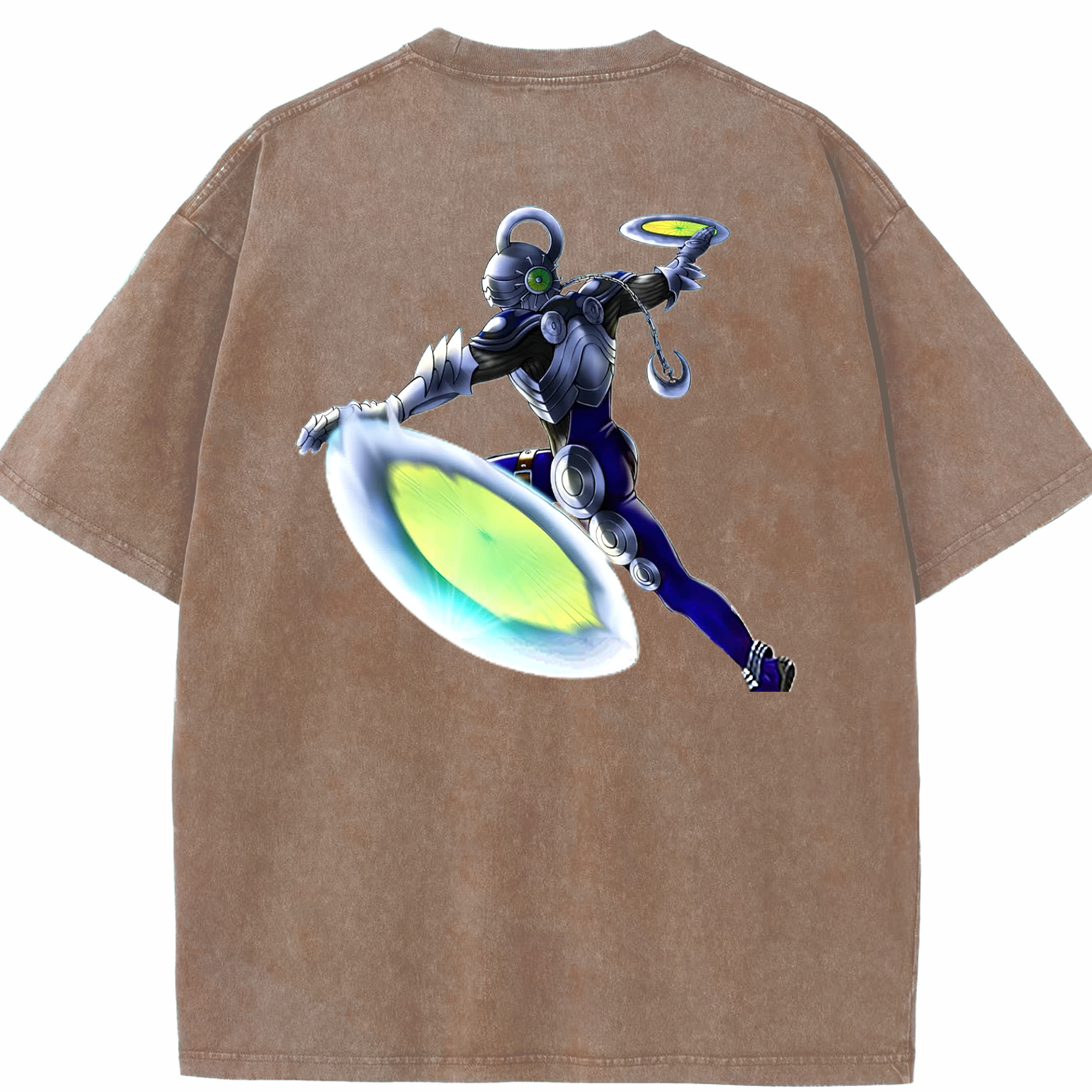 （画像用） 遊☆戯☆王 Yu-Gi-Oh! 綿100% ヴィンテージ風 半袖Tシャツ（背面プリント）