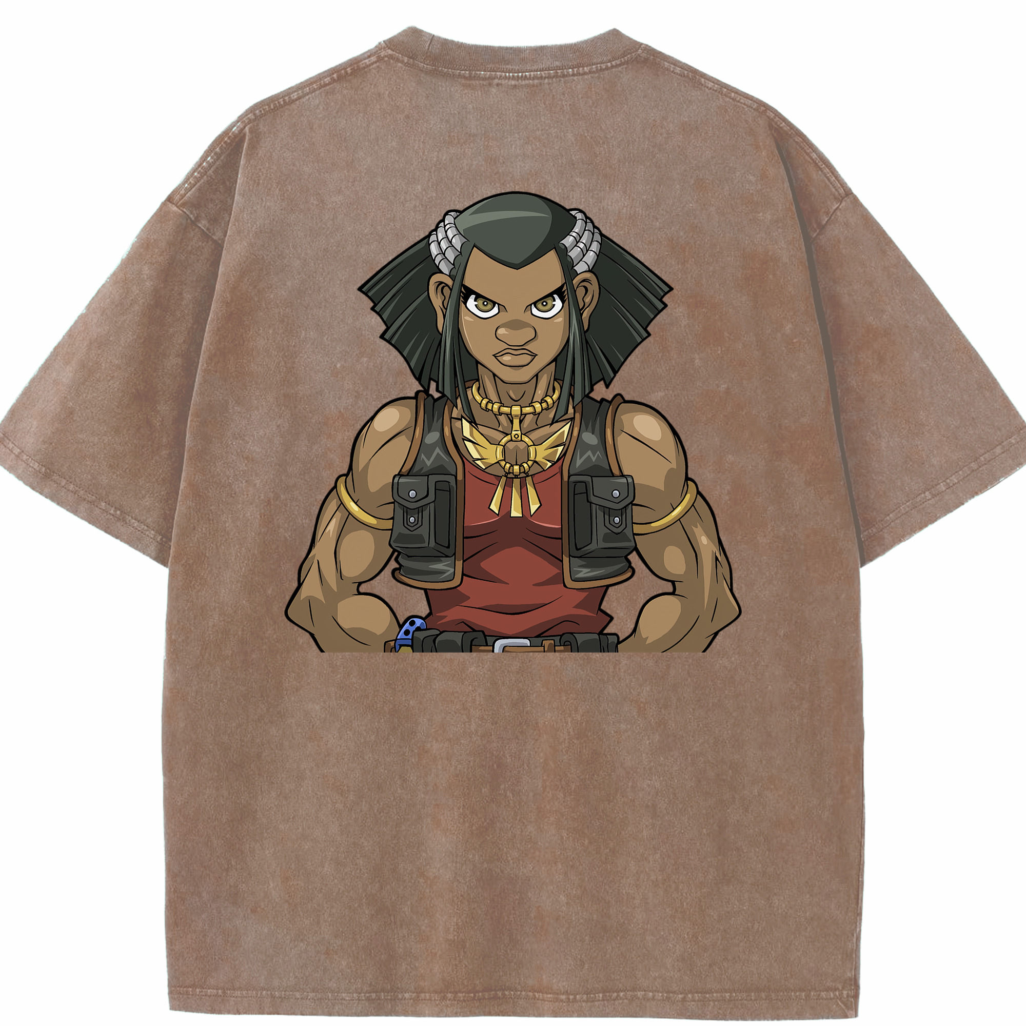 （画像用） 遊☆戯☆王 Yu-Gi-Oh! 綿100% ヴィンテージ風 半袖Tシャツ（背面プリント）