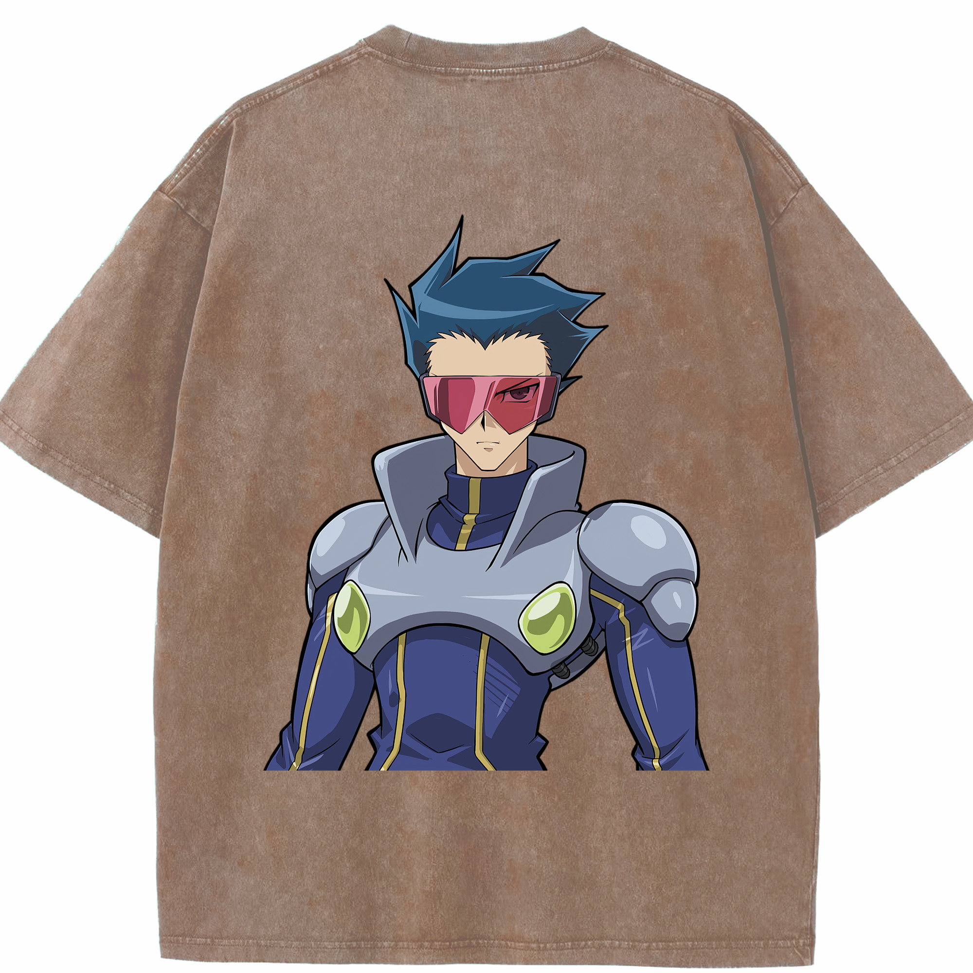 （画像用） 遊☆戯☆王 Yu-Gi-Oh! 綿100% ヴィンテージ風 半袖Tシャツ（背面プリント）