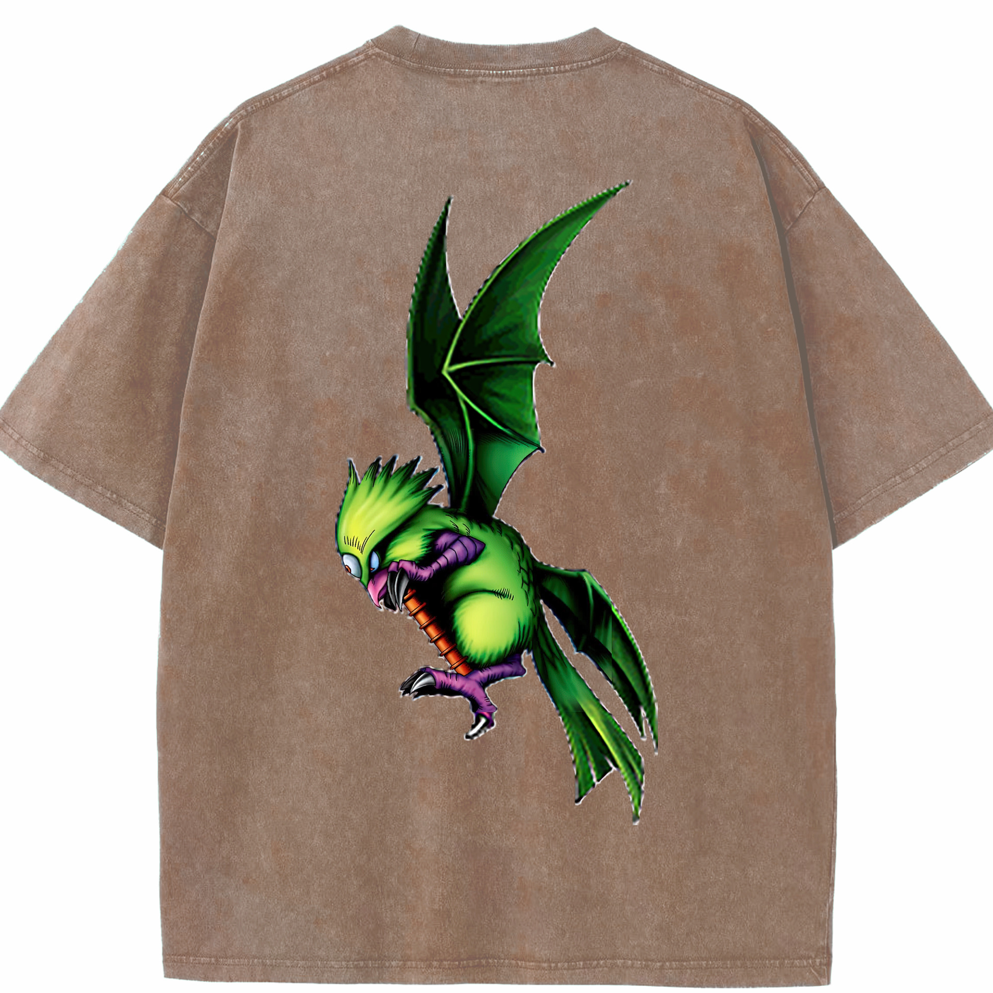 （画像用） 遊☆戯☆王 Yu-Gi-Oh! 綿100% ヴィンテージ風 半袖Tシャツ（背面プリント）